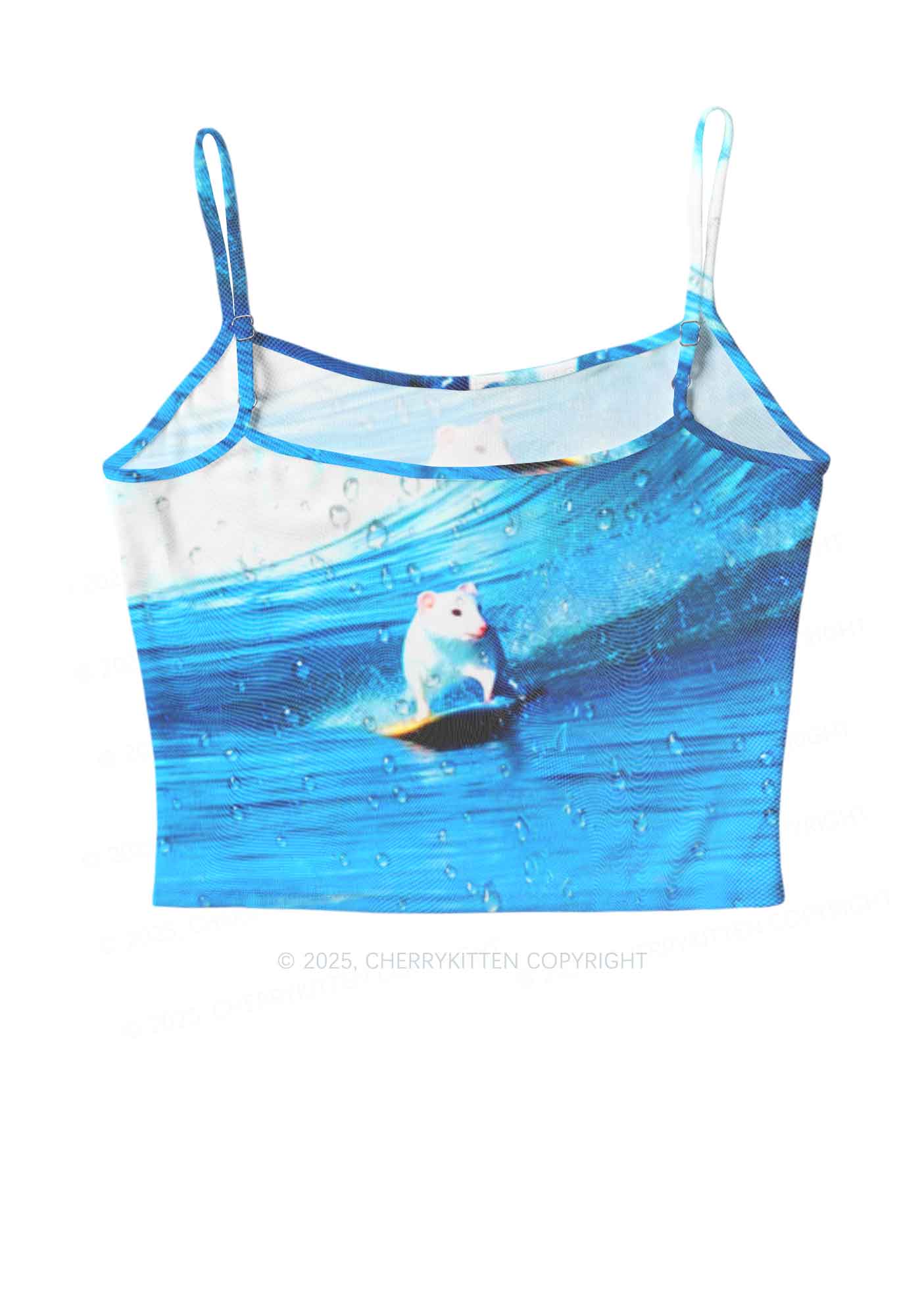 Surfing Mouse Y2K Mesh Cami Tank Cherrykitten - Image 3