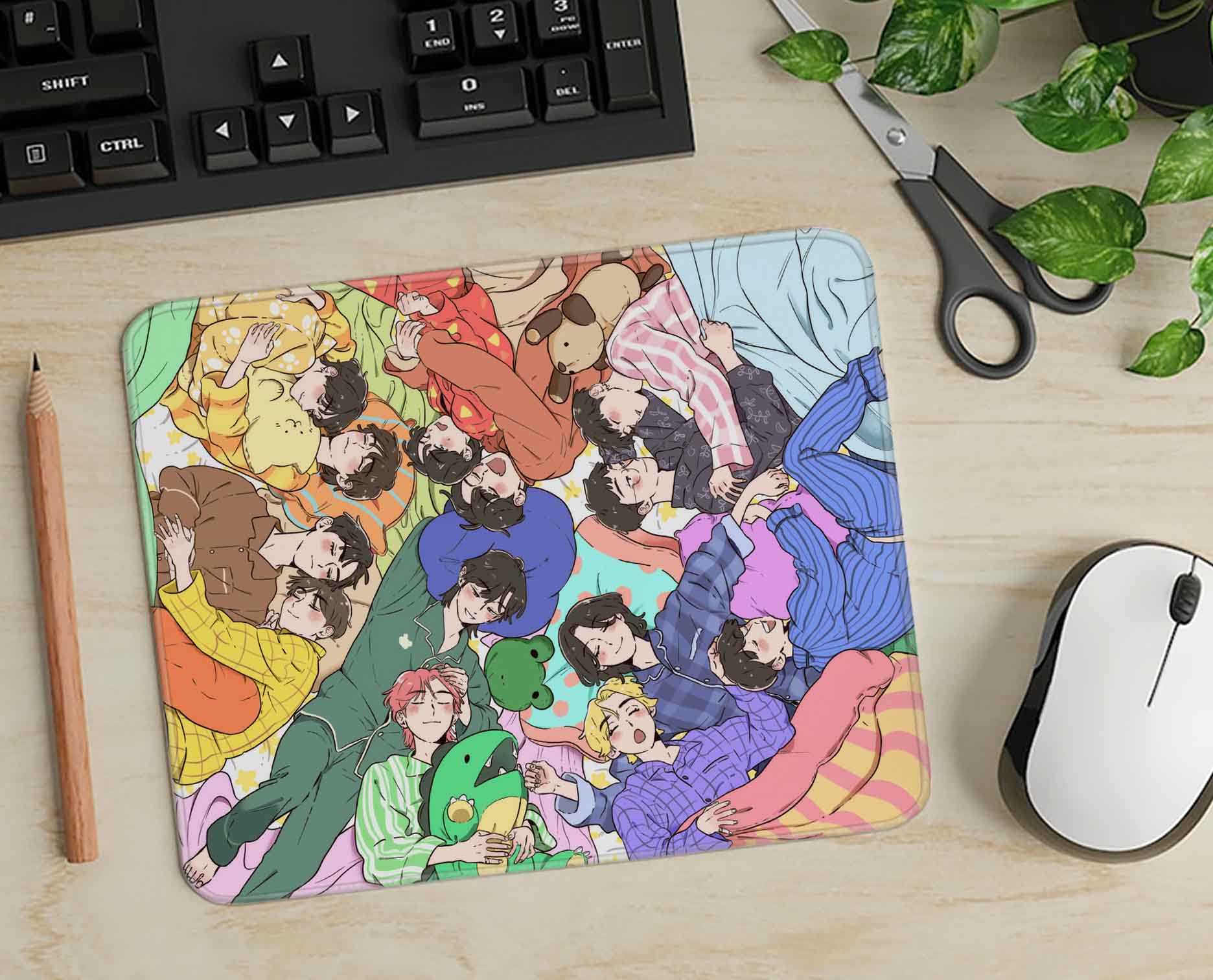 Svt Kpop Y2K Mousepad Cherrykitten - Image 2