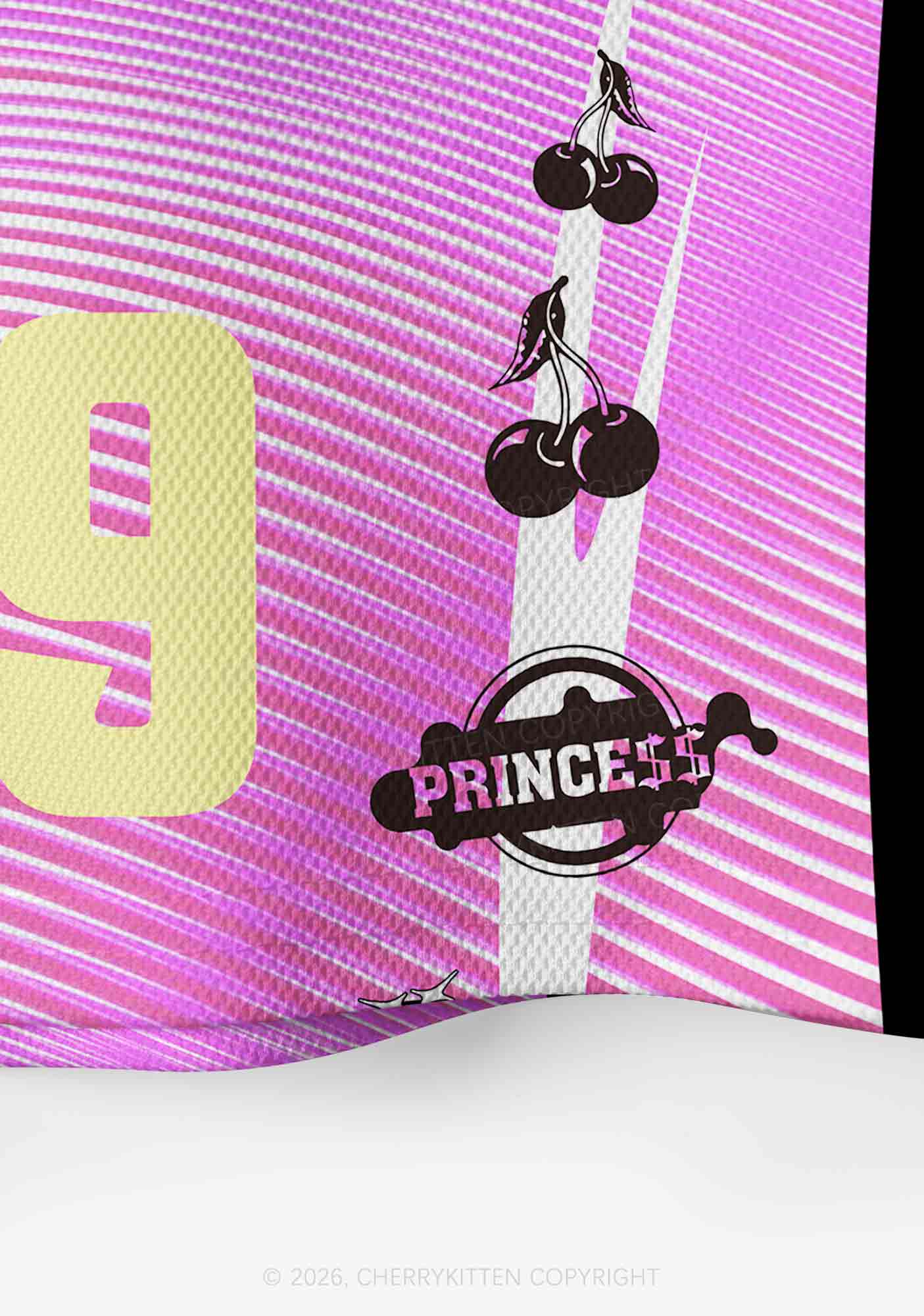 Swag Princess Y2K Crop Sport Jersey Shirts Cherrykitten - Image 7