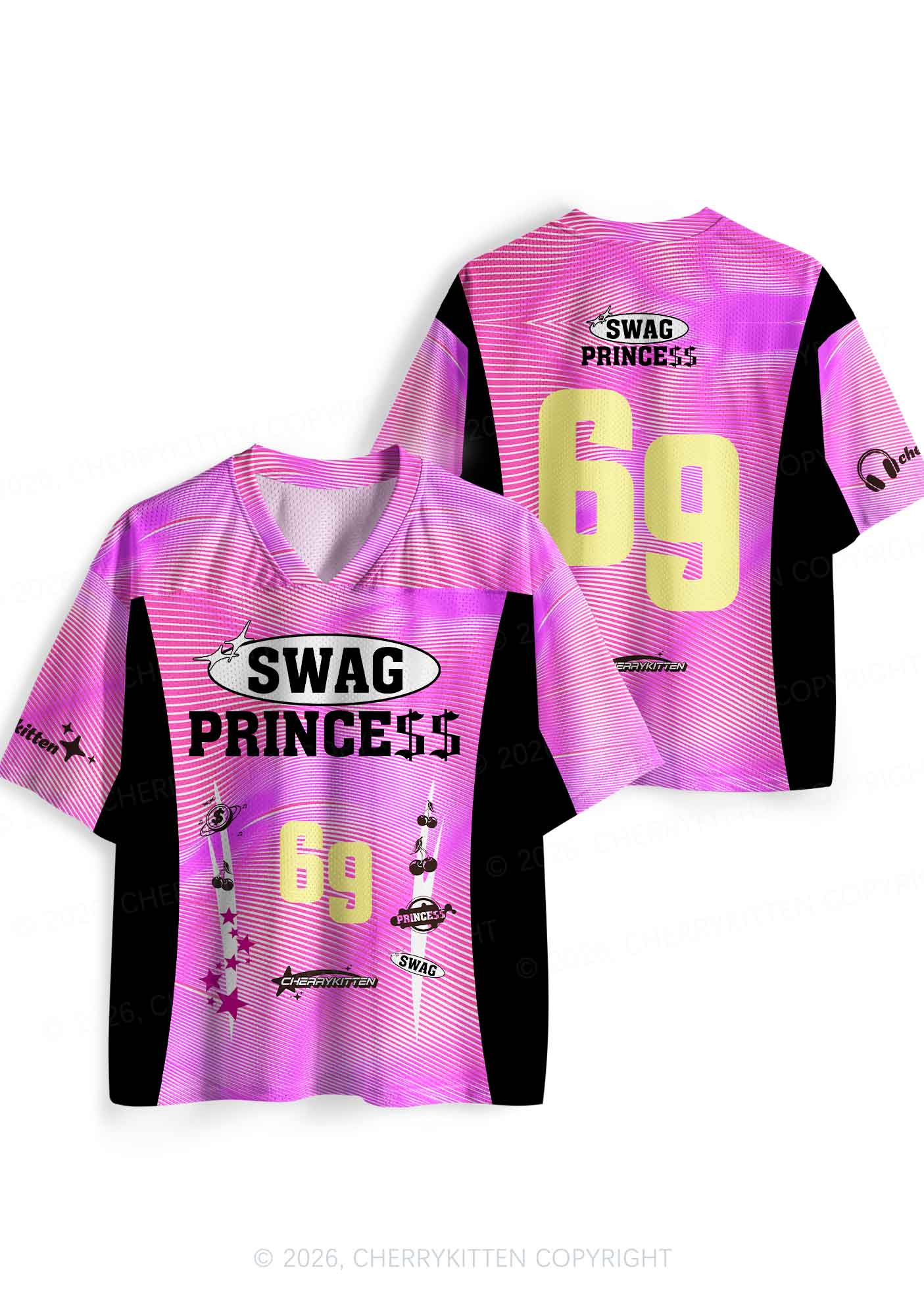 Swag Princess Y2K Sport Jersey Shirts Cherrykitten - Image 4