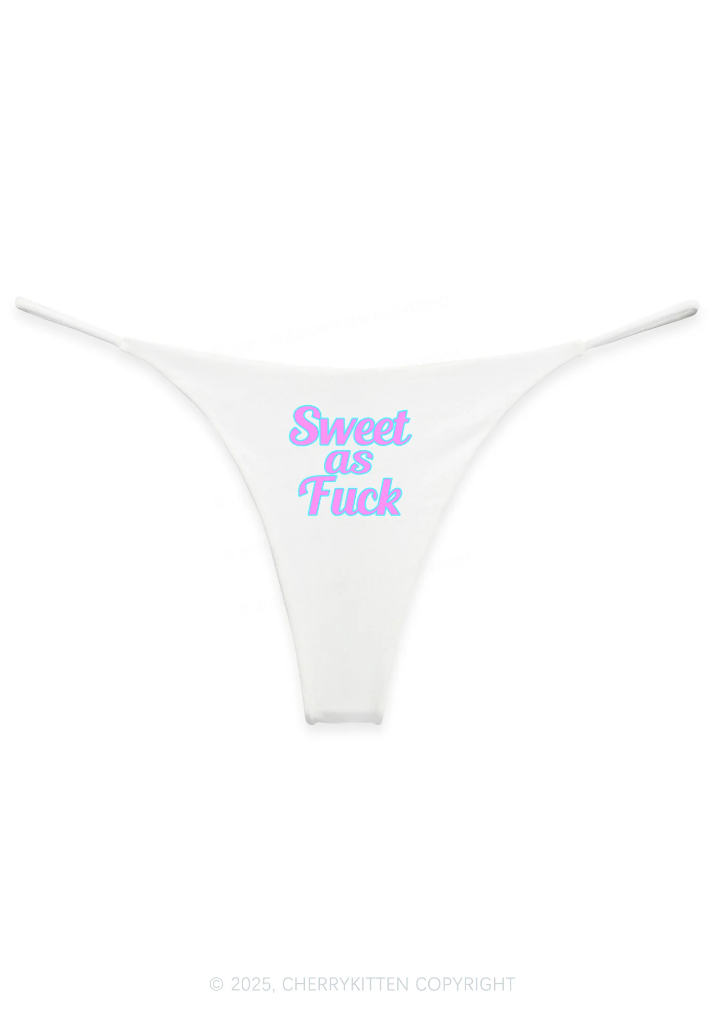 Sweet As Fxxk Y2K Bikini String Thong Cherrykitten - Image 3