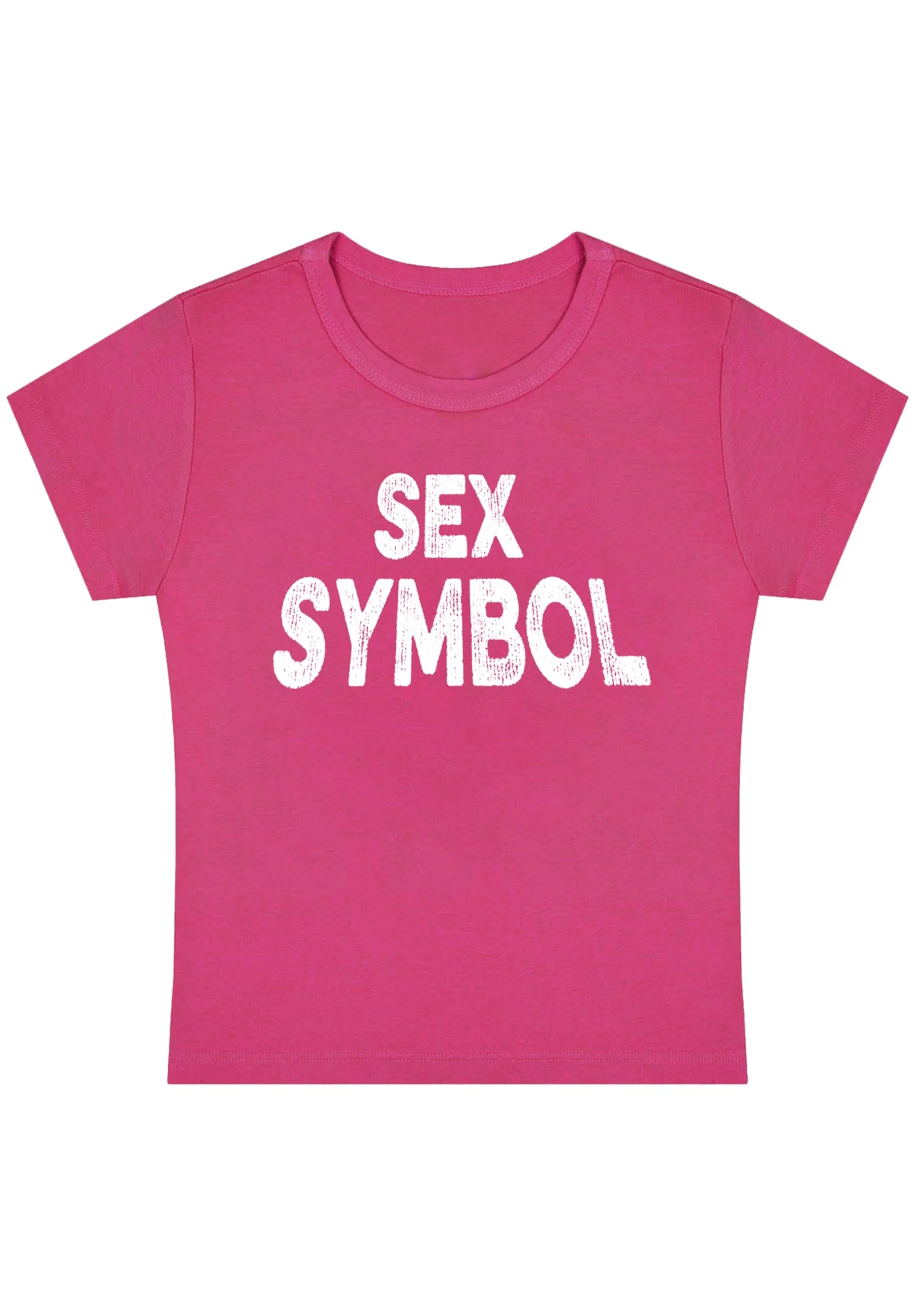 Sx Symbol Y2K Baby Tee - Image 4
