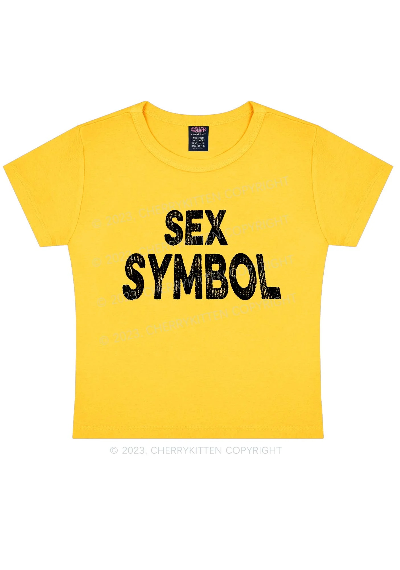 Sx Symbol Y2K Baby Tee - Image 6