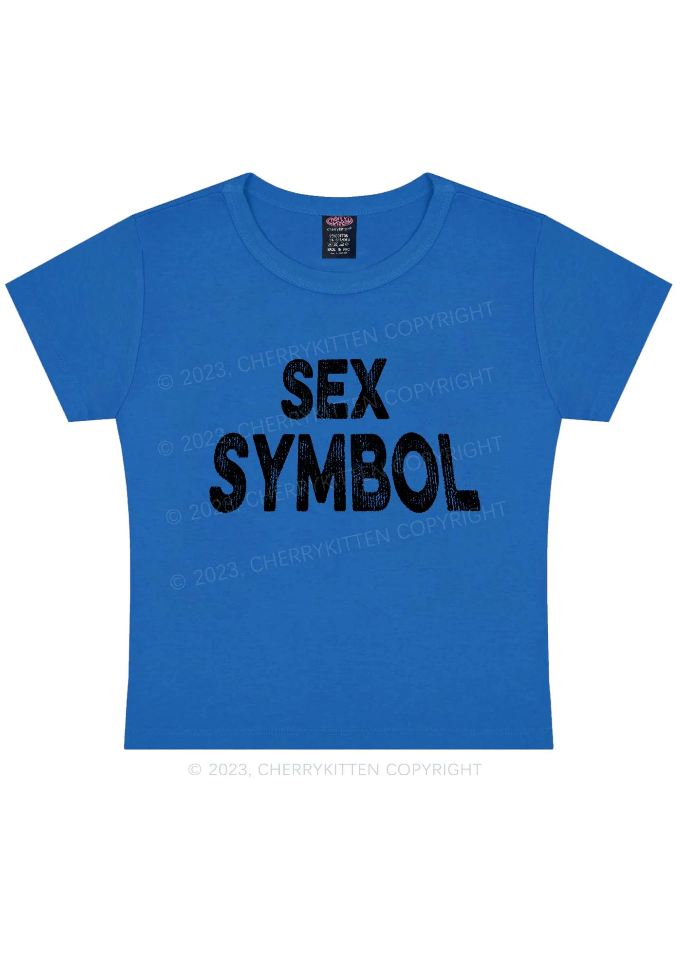 Sx Symbol Y2K Baby Tee - Image 7