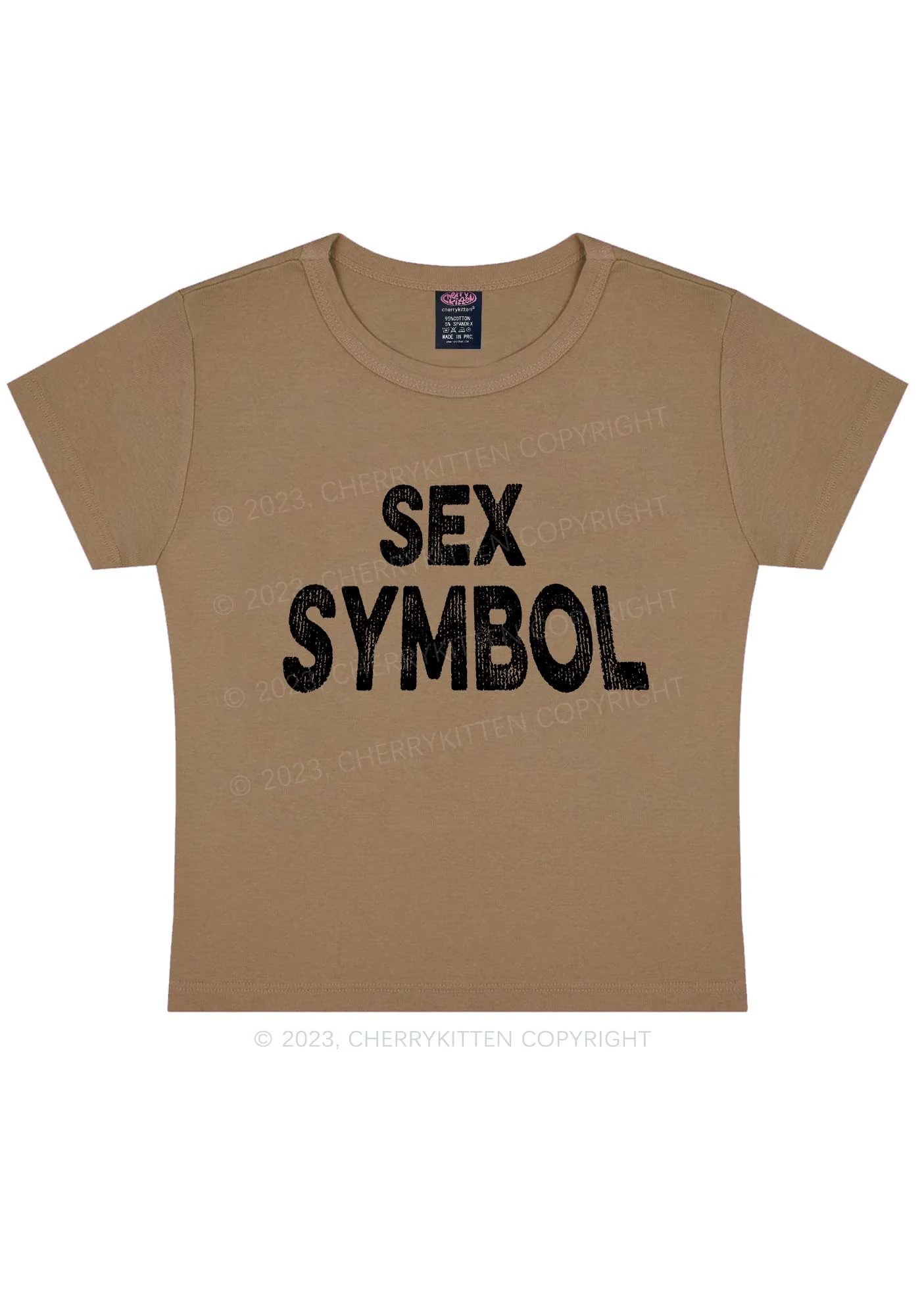 Sx Symbol Y2K Baby Tee - Image 8