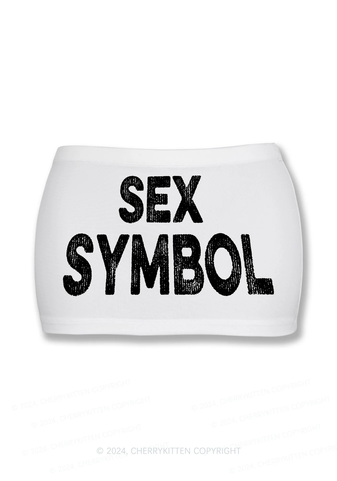 Sx Symbol Y2K Mini Hip Skirt Cherrykitten - Image 2