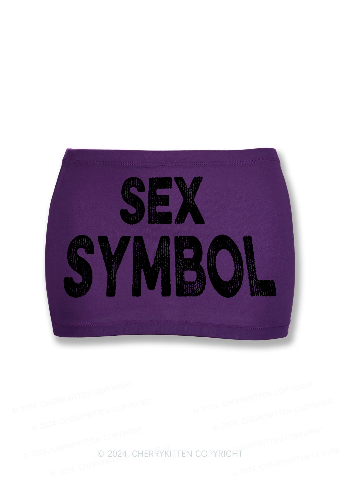 Sx Symbol Y2K Mini Hip Skirt Cherrykitten - Image 6