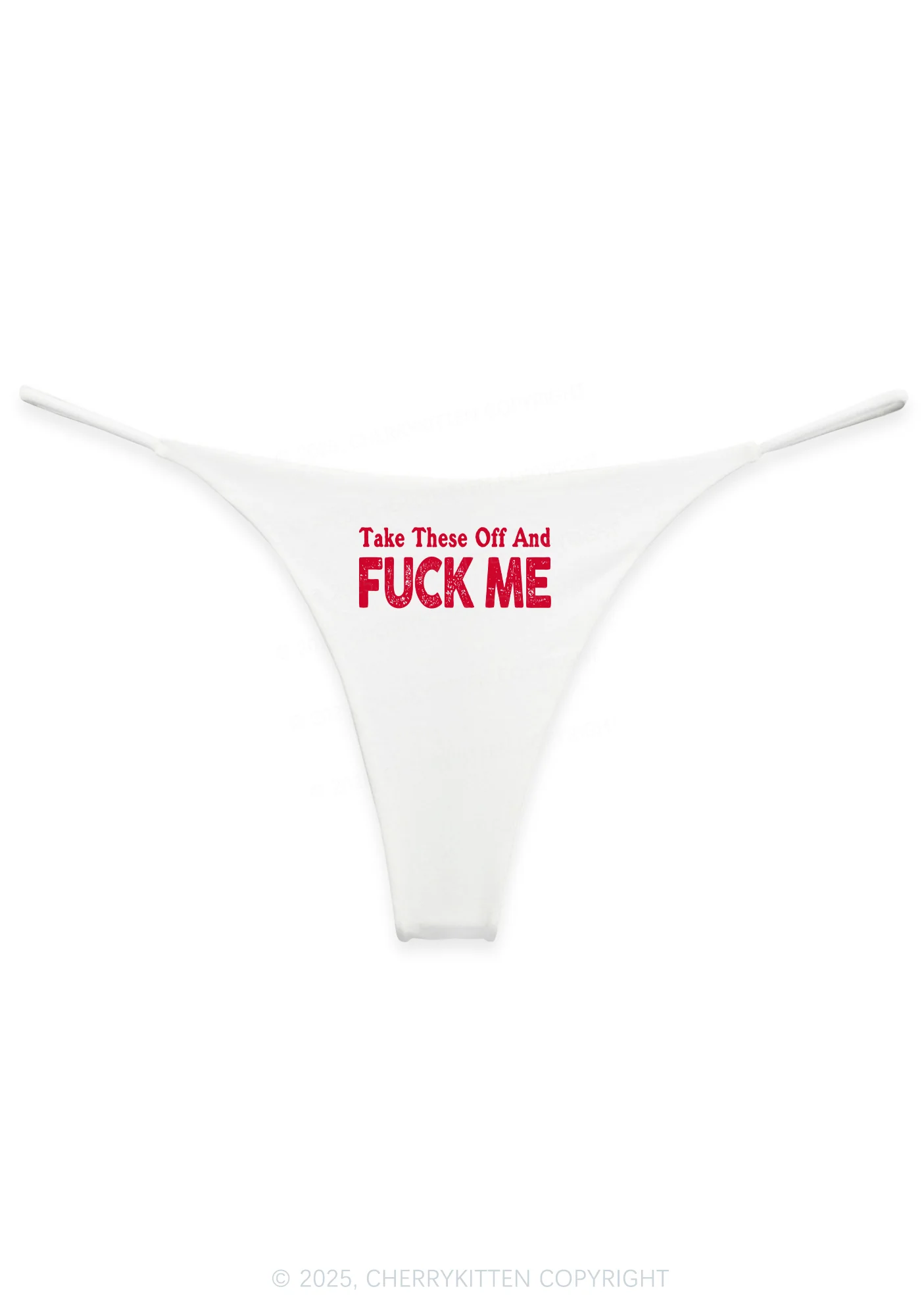 Take Off Fxxk Me Y2K Bikini String Thong Cherrykitten - Image 3