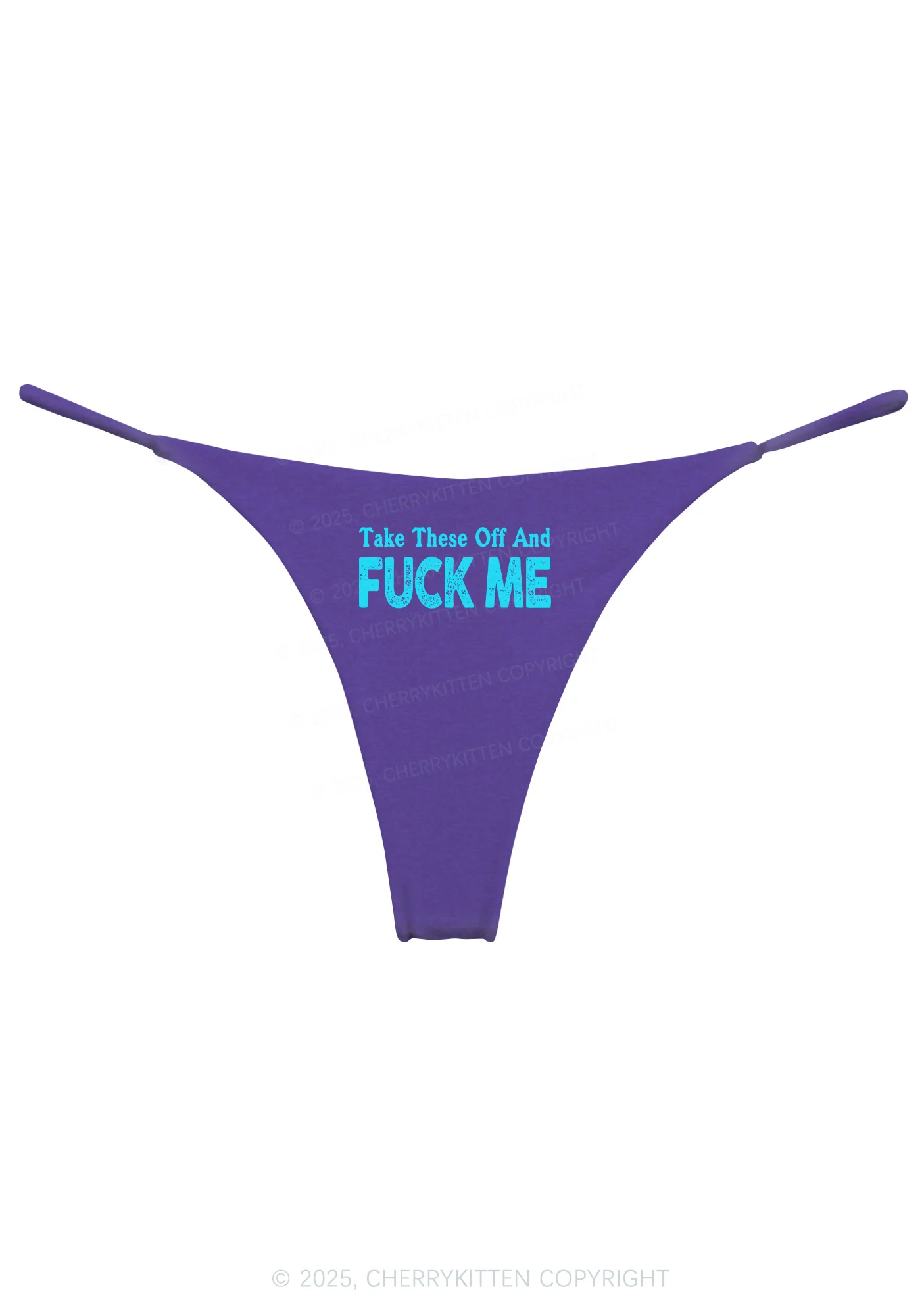 Take Off Fxxk Me Y2K Bikini String Thong Cherrykitten - Image 7