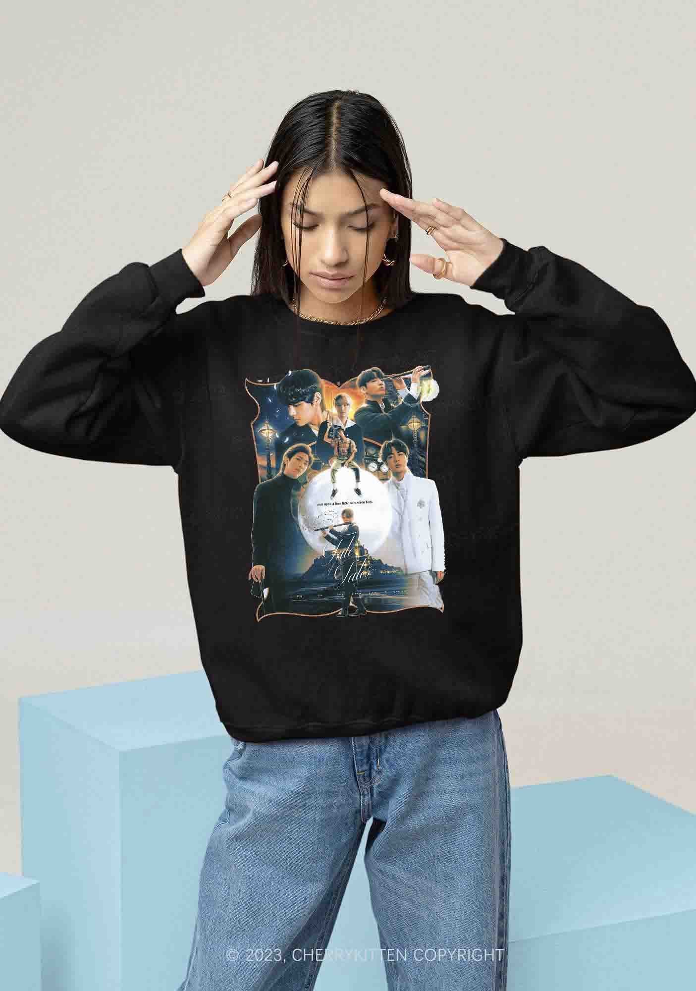 Tale Of Tales Bangtan Kpop Y2K Sweatshirt Cherrykitten - Image 2