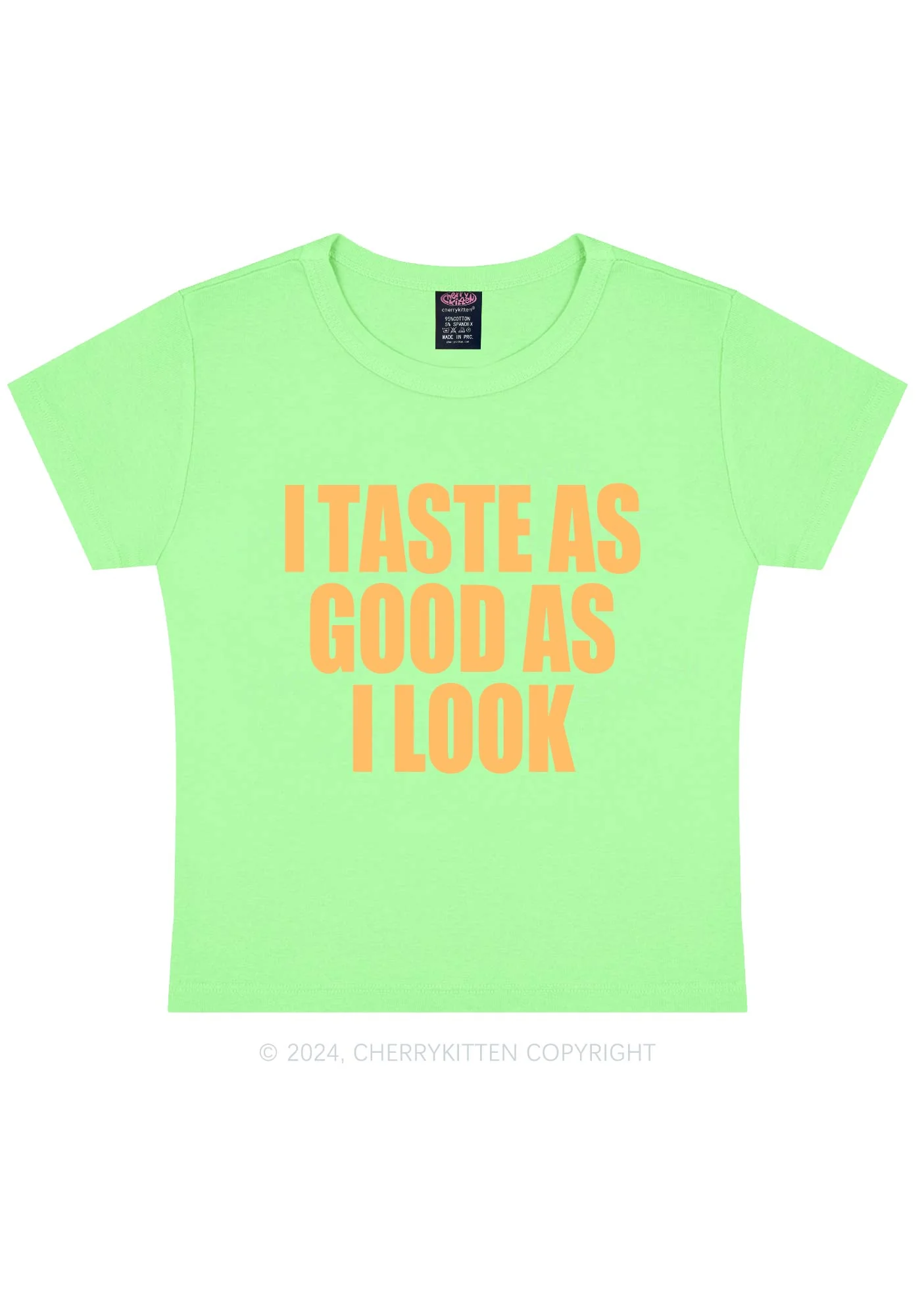 Taste Good Y2K Baby Tee Cherrykitten - Image 11
