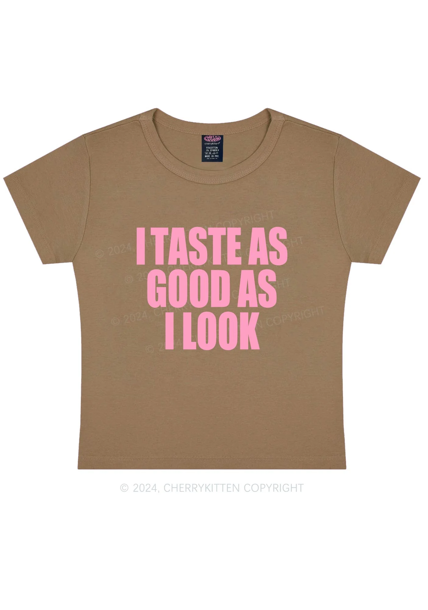 Taste Good Y2K Baby Tee Cherrykitten - Image 3