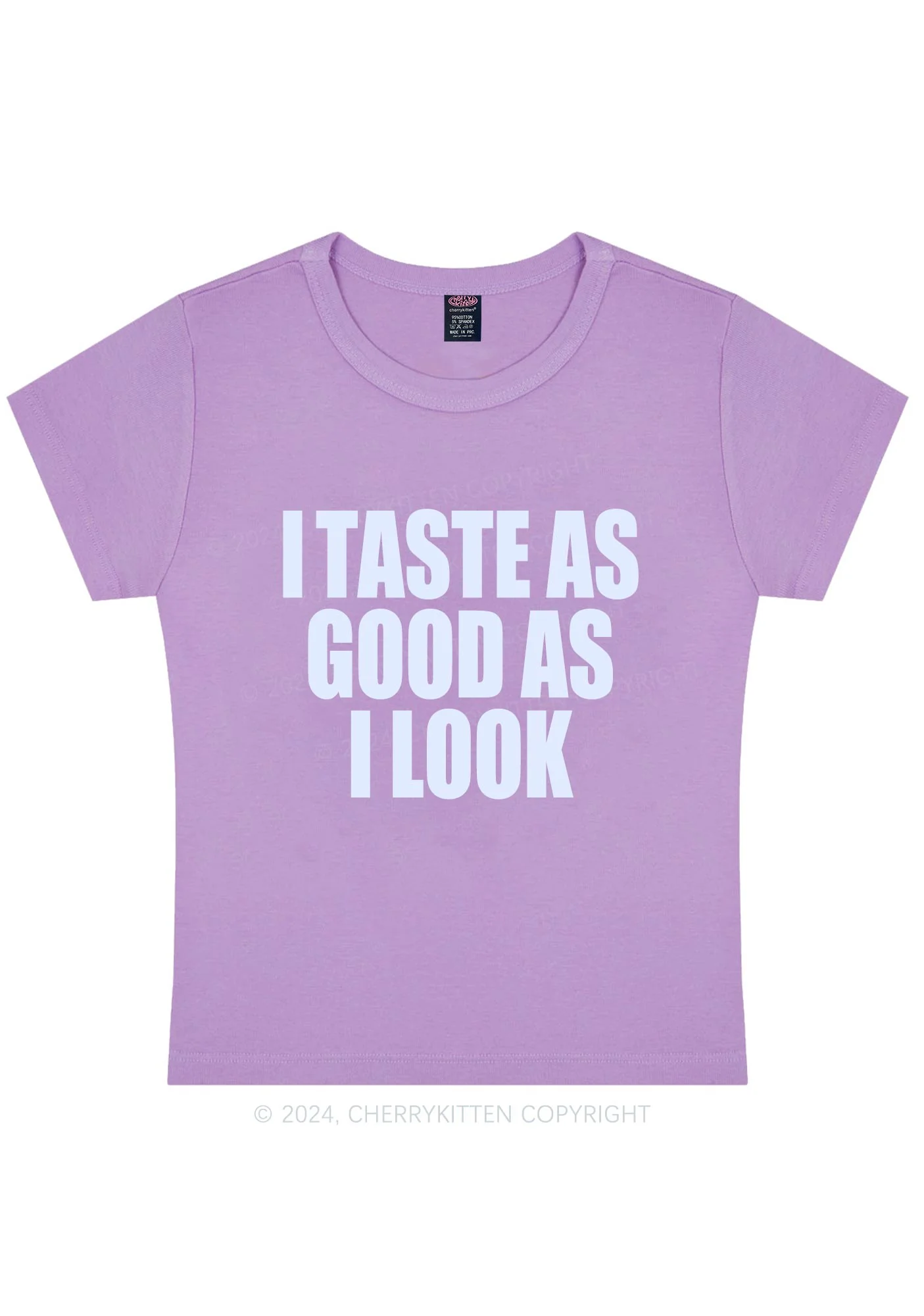 Taste Good Y2K Baby Tee Cherrykitten - Image 8