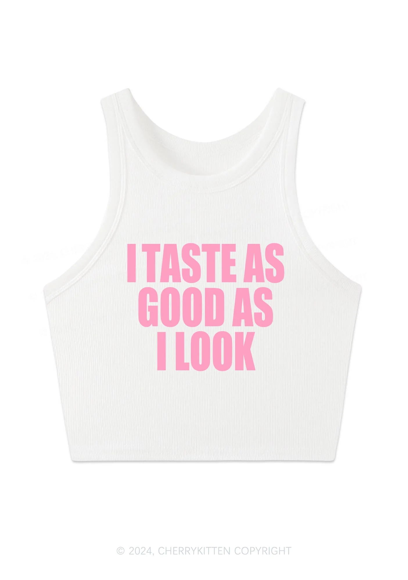Taste Good Y2K Crop Tank Top Cherrykitten - Image 3