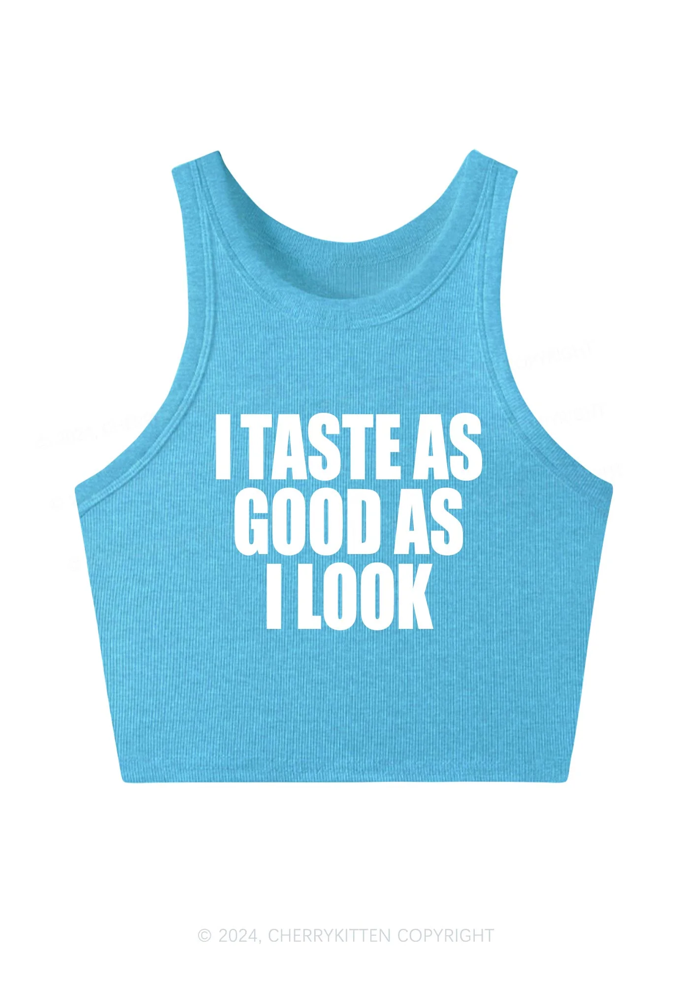 Taste Good Y2K Crop Tank Top Cherrykitten - Image 4