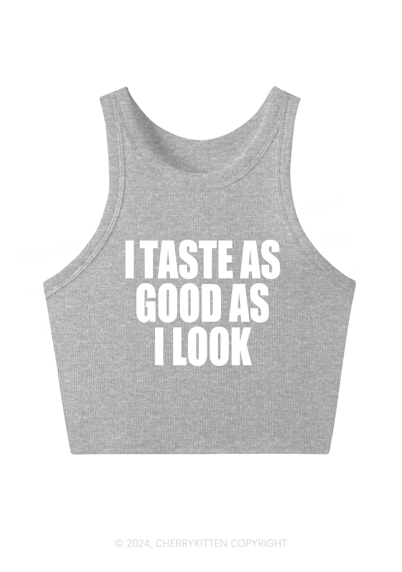 Taste Good Y2K Crop Tank Top Cherrykitten - Image 5