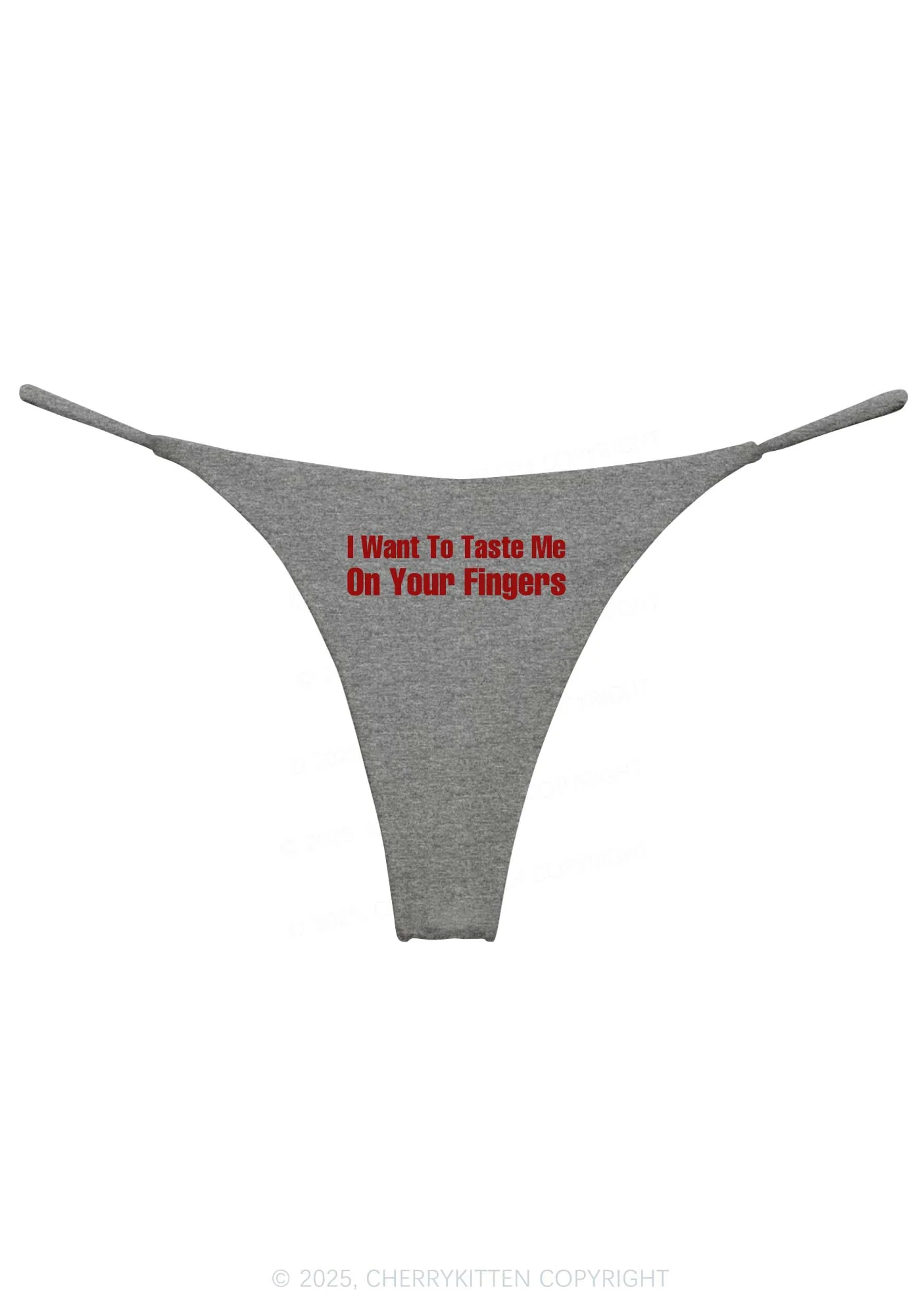 Taste Me On Fingers Y2K Bikini String Thong Cherrykitten - Image 7