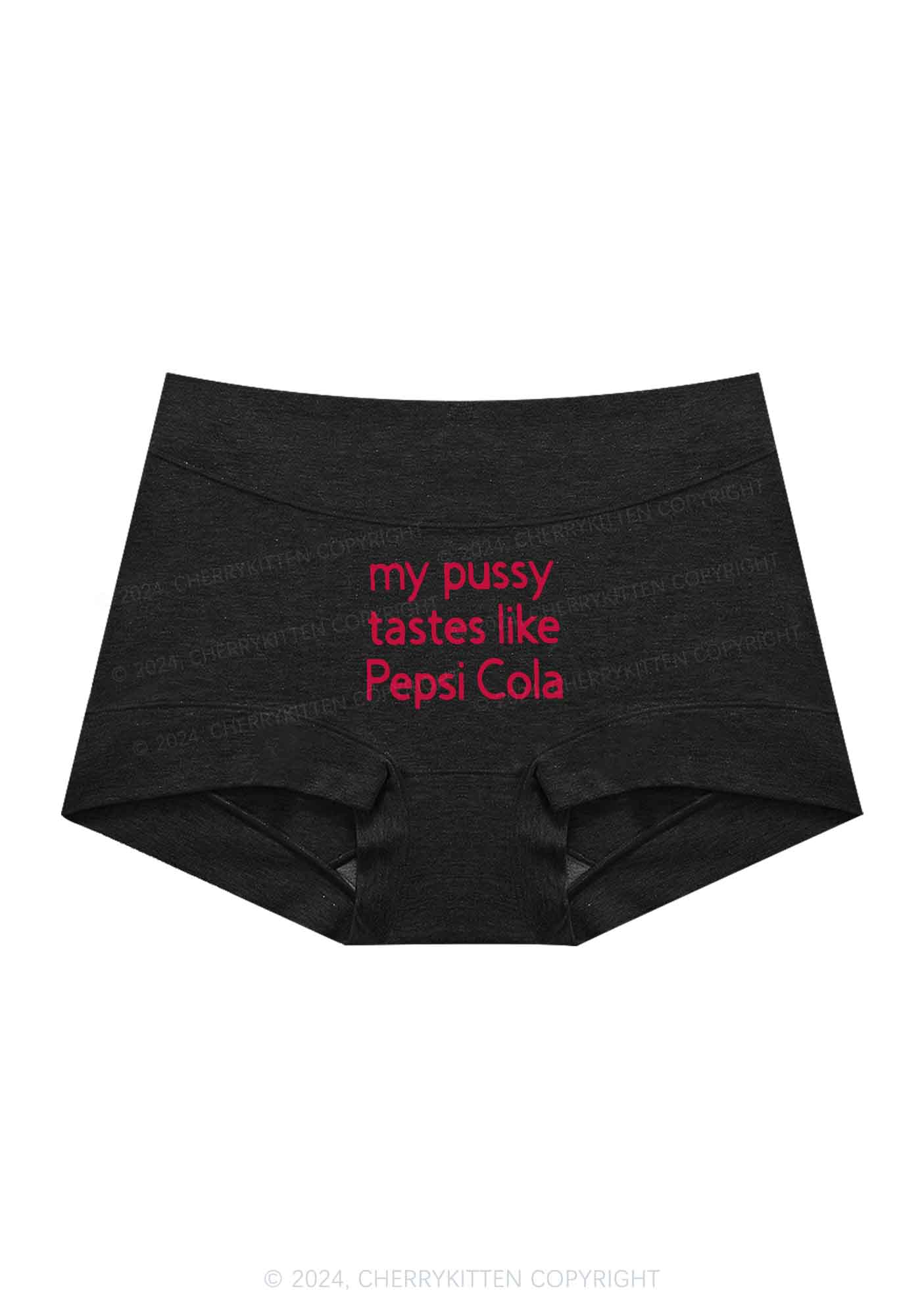 Tastes Like Cola Y2K Mid Rise Waist Boyshort Cherrykitten - Image 4