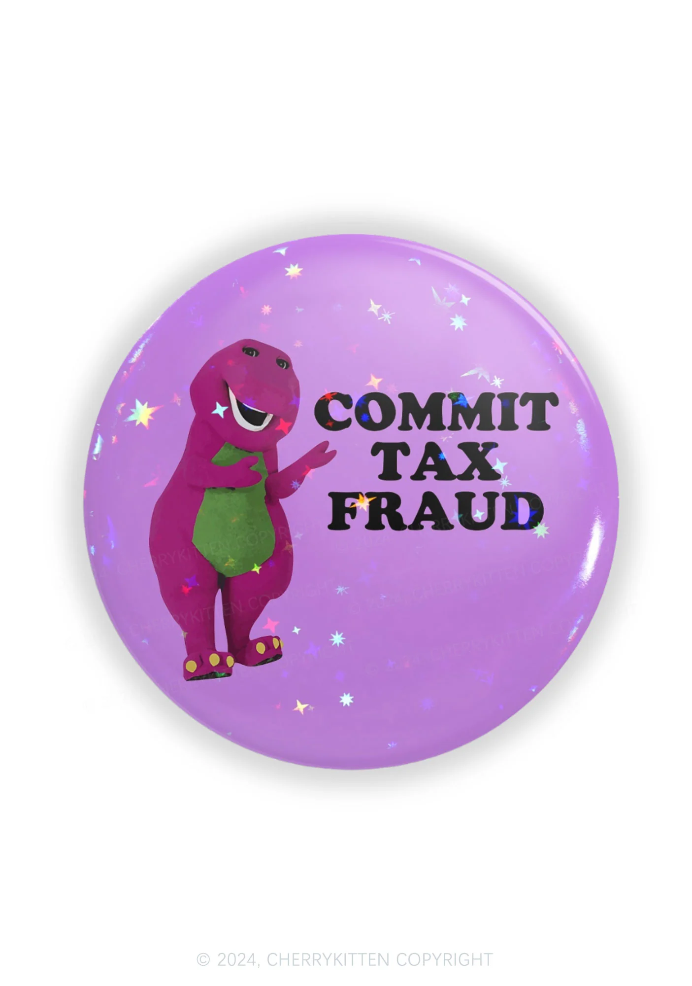 Tax Fraud 1Pc Y2K Pin Badge Cherrykitten - Image 7
