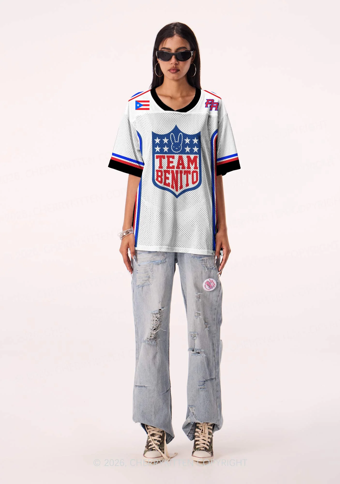 Team Bunny Y2K Sport Jersey Shirts Cherrykitten - Image 2