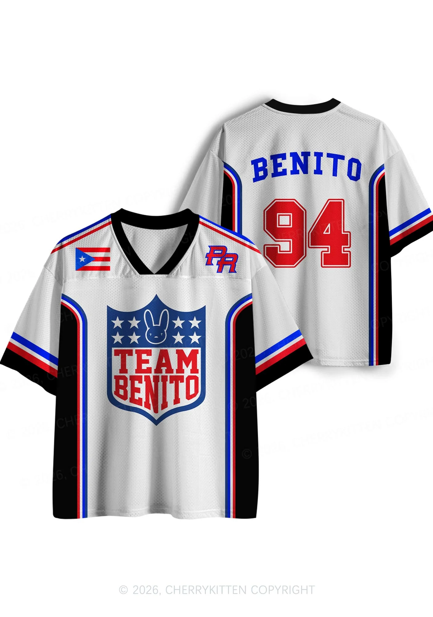 Team Bunny Y2K Sport Jersey Shirts Cherrykitten - Image 4