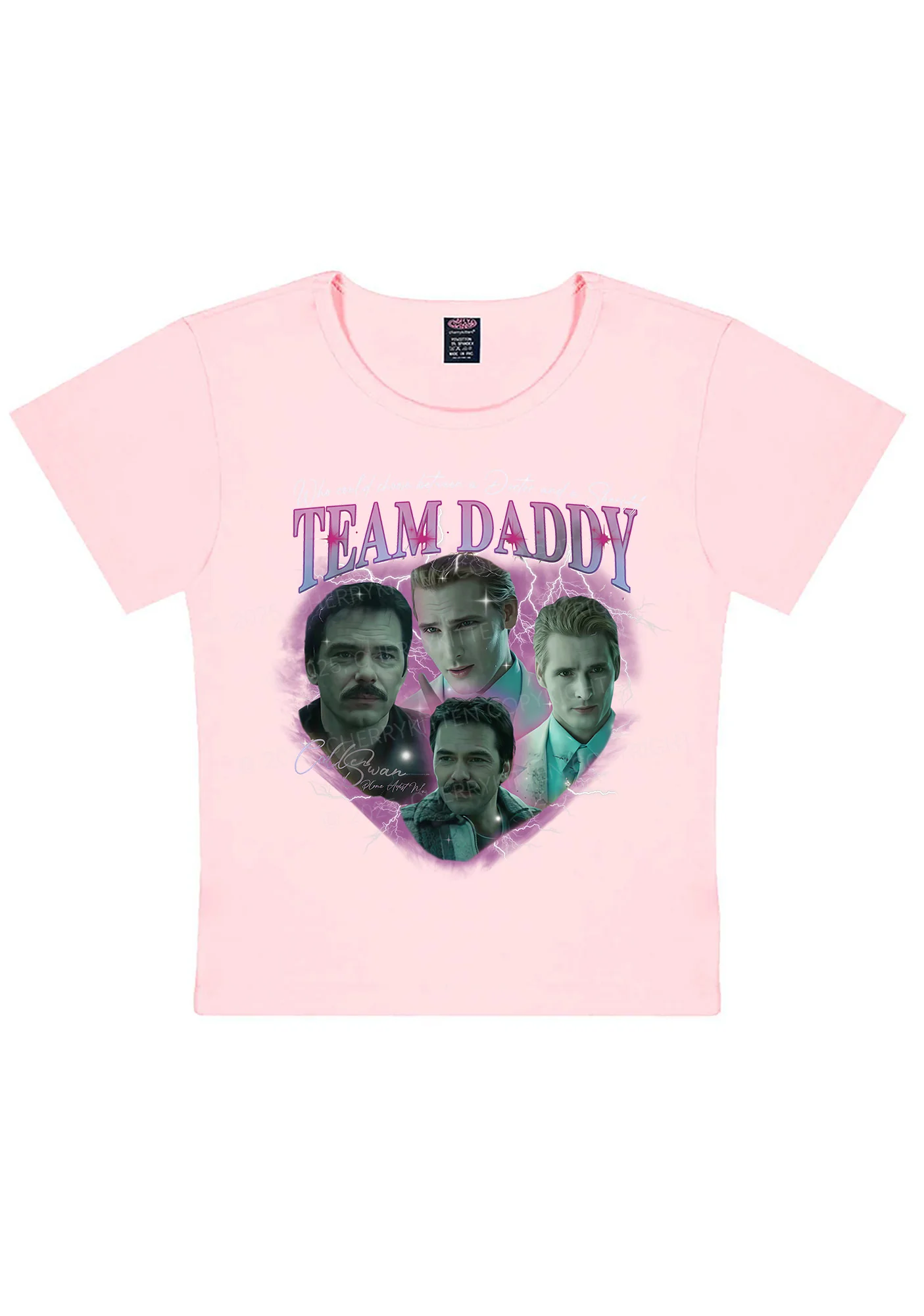 Team Daddy Y2K Baby Tee Cherrykitten - Image 11