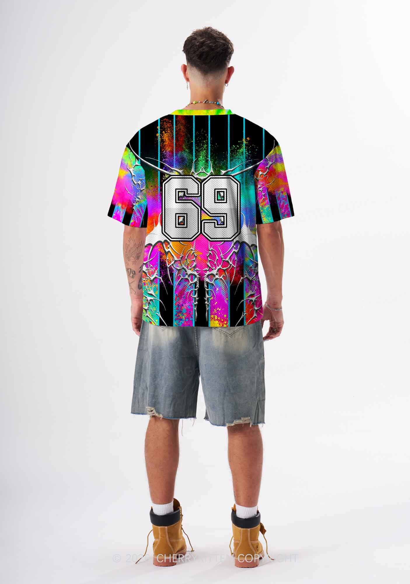 Techno Never Broke My Heart Y2K Sport Jersey Shirts Cherrykitten - Image 3
