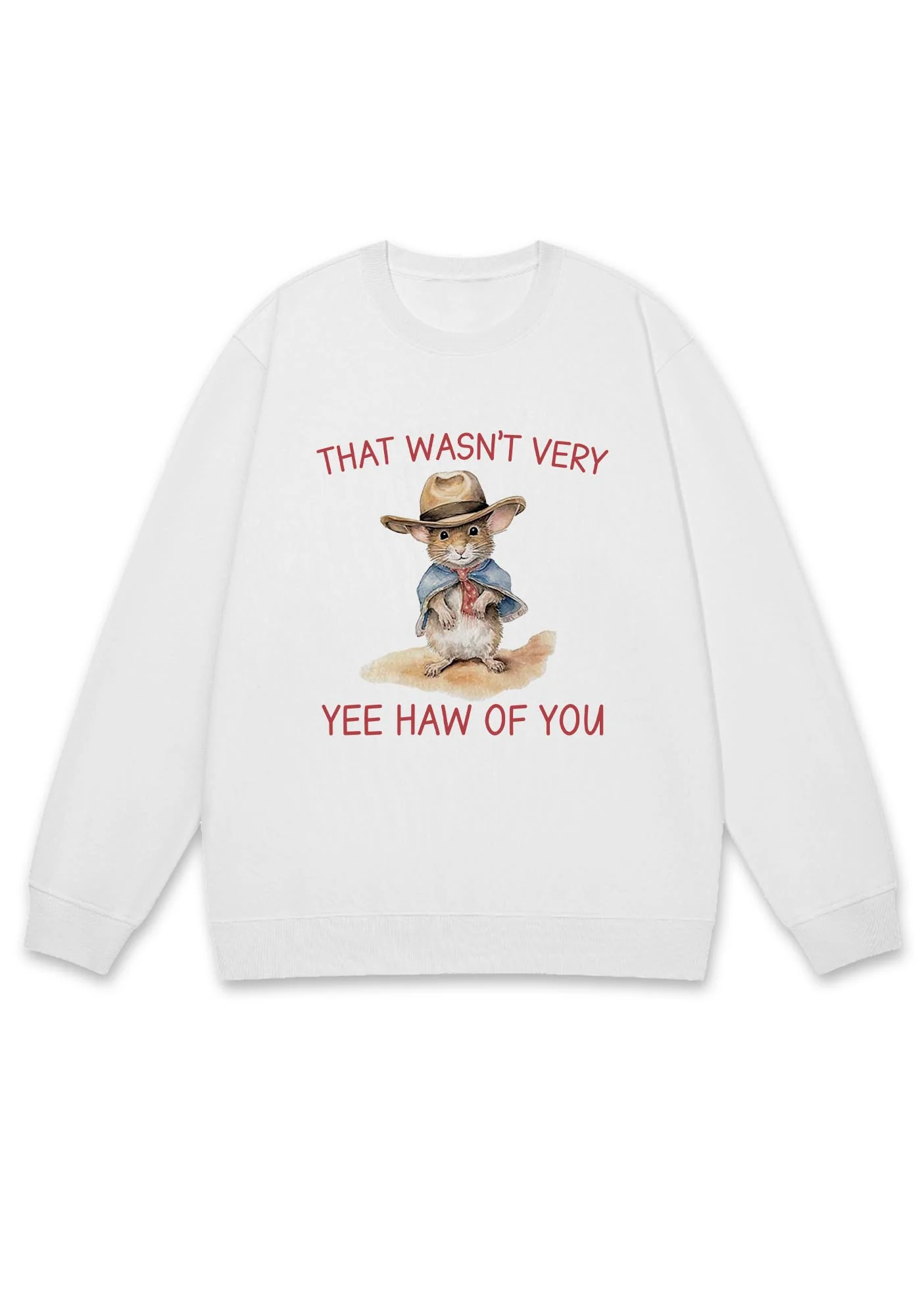 That Wasn't Very Yee Haw Of You Y2K Sweatshirt - Image 2