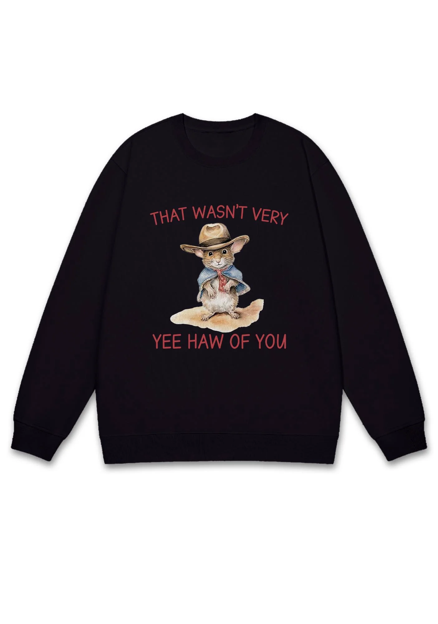 That Wasn't Very Yee Haw Of You Y2K Sweatshirt - Image 3
