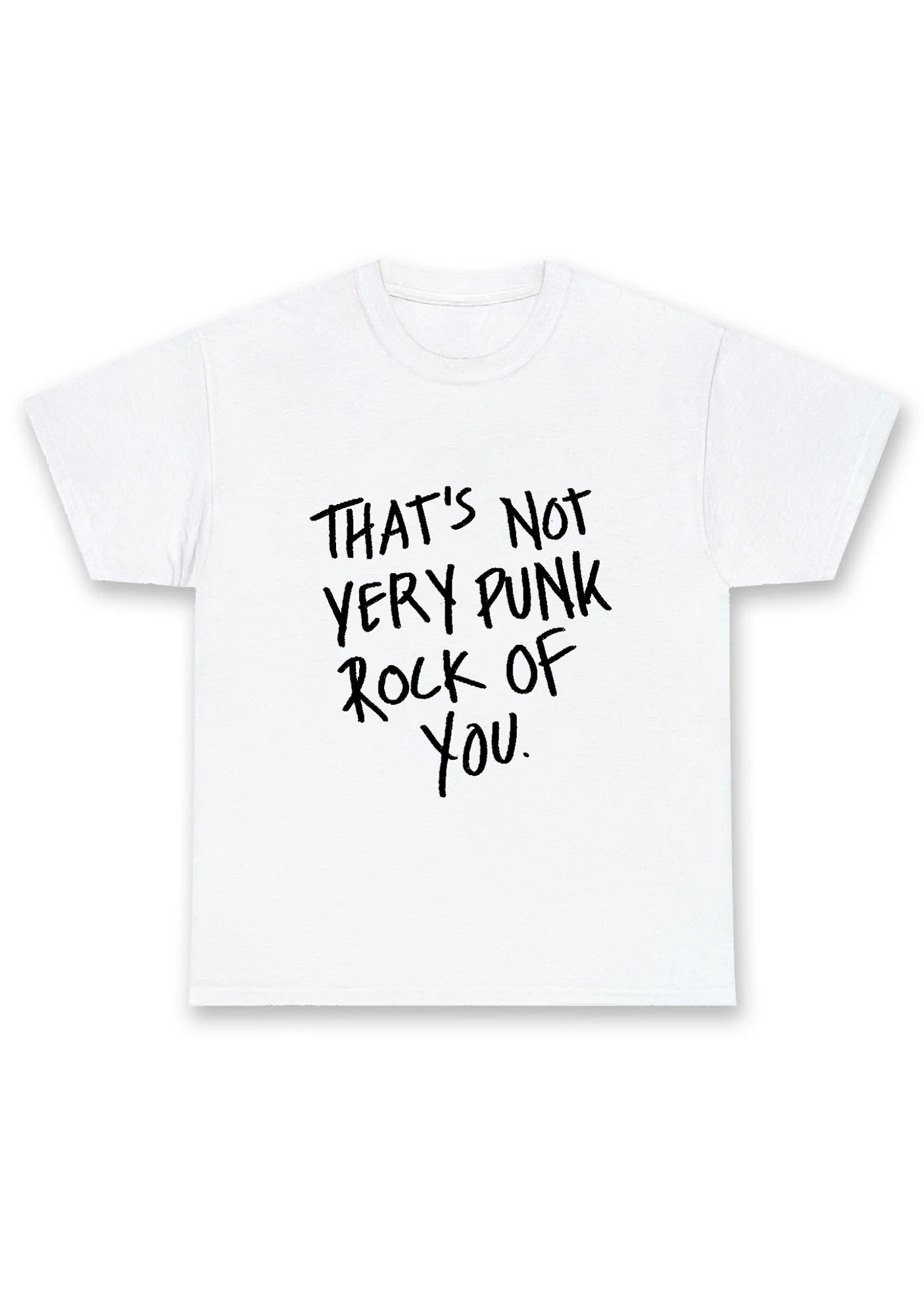 That's Not Very Punk Rock Of You Chunky Shirt - Image 2