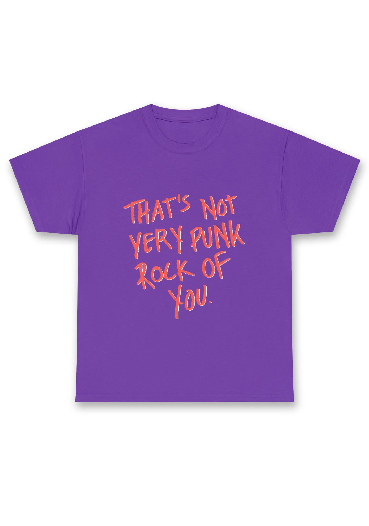 That's Not Very Punk Rock Of You Chunky Shirt - Image 3