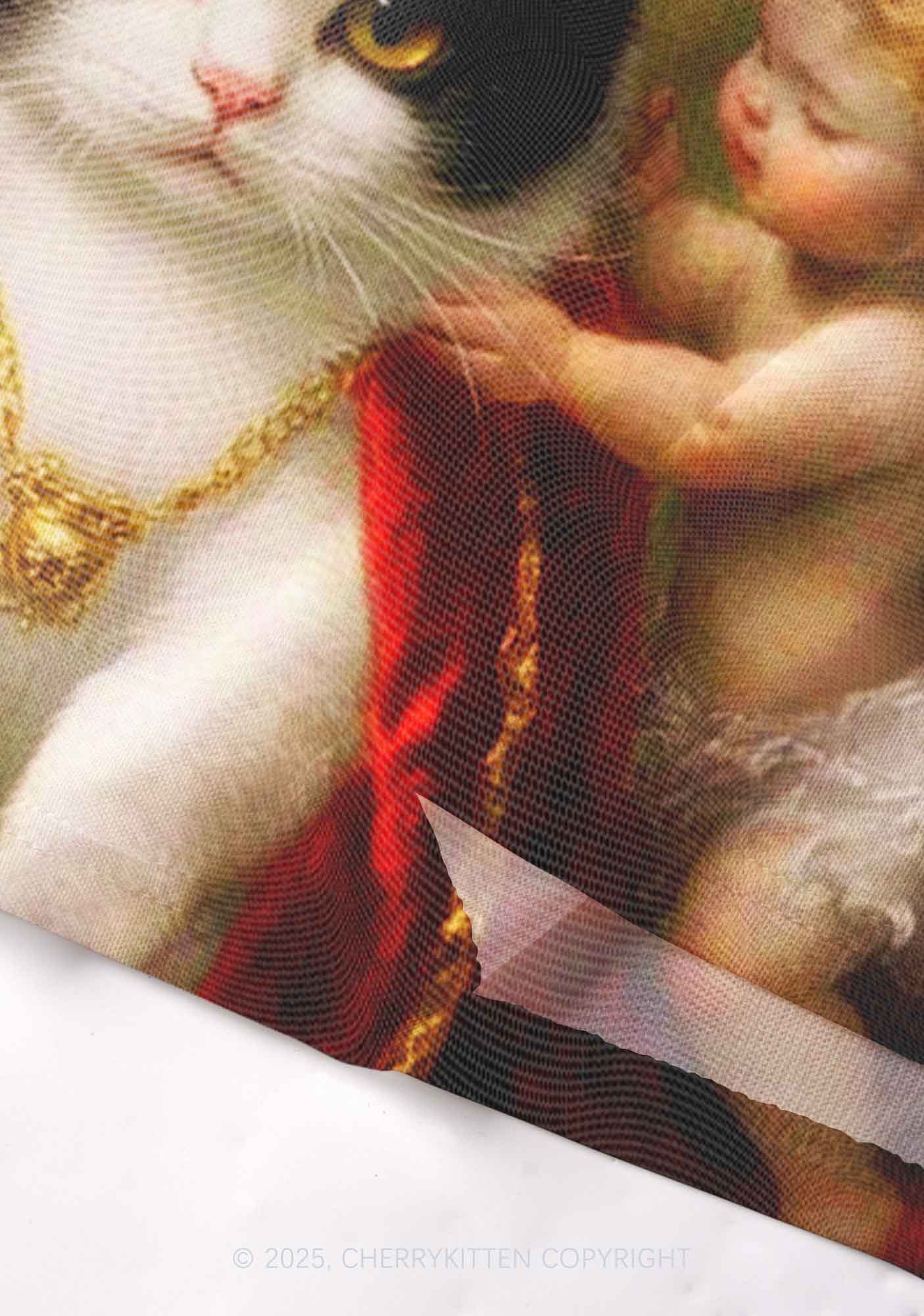 The Cat King And Angels Y2K Mesh Cami Tank Cherrykitten - Image 4