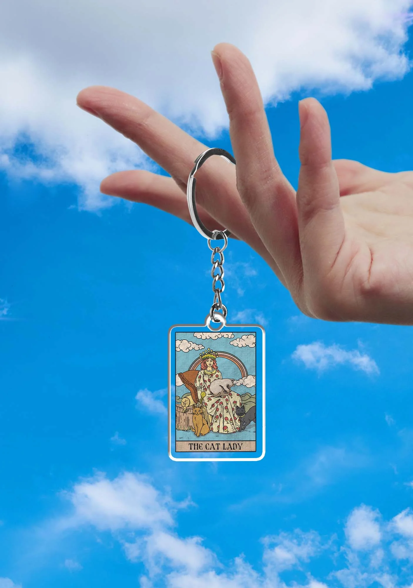 The Cat Lady 1Pc Y2K Keychain Cherrykitten - Image 2