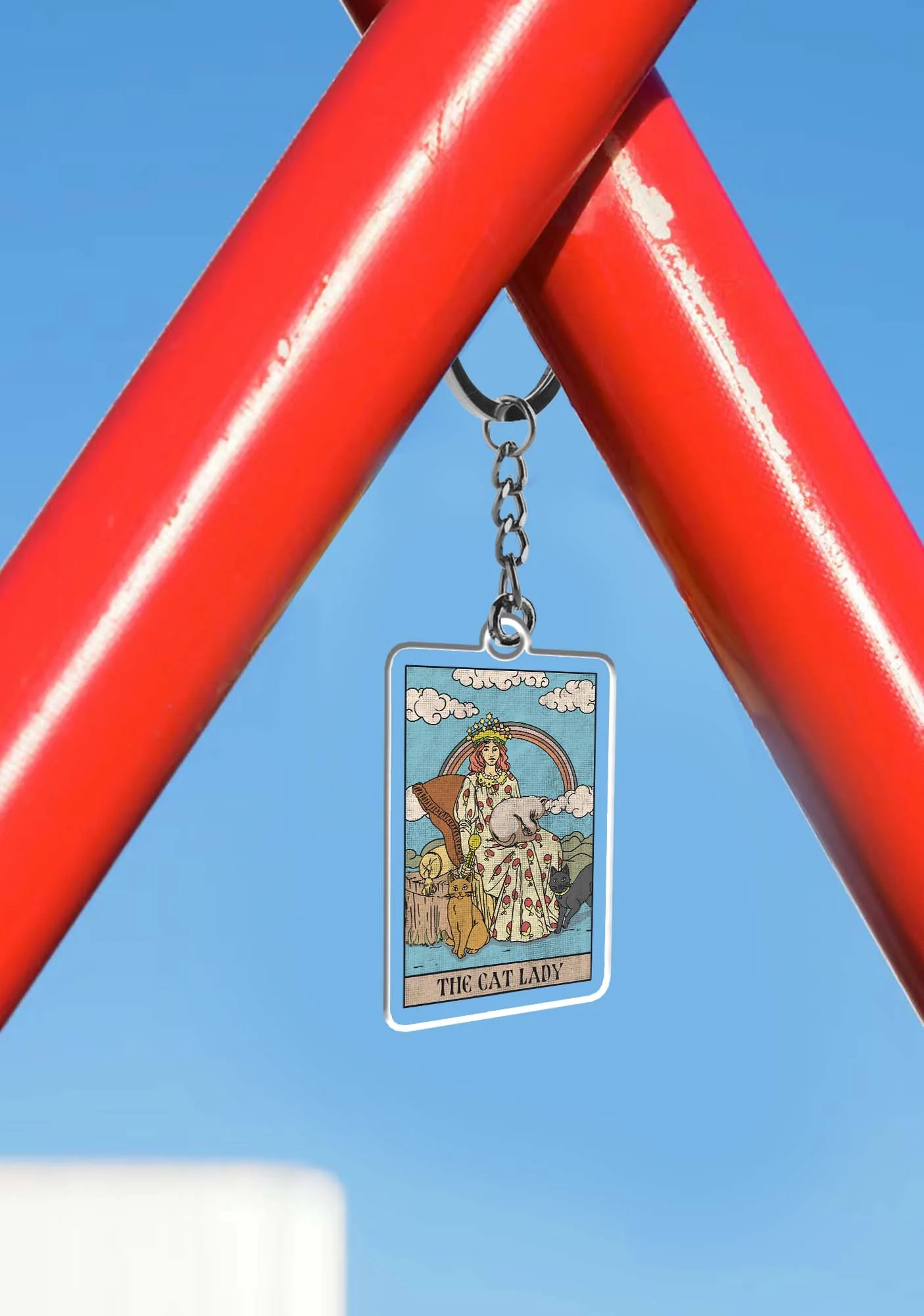 The Cat Lady 1Pc Y2K Keychain Cherrykitten - Image 3