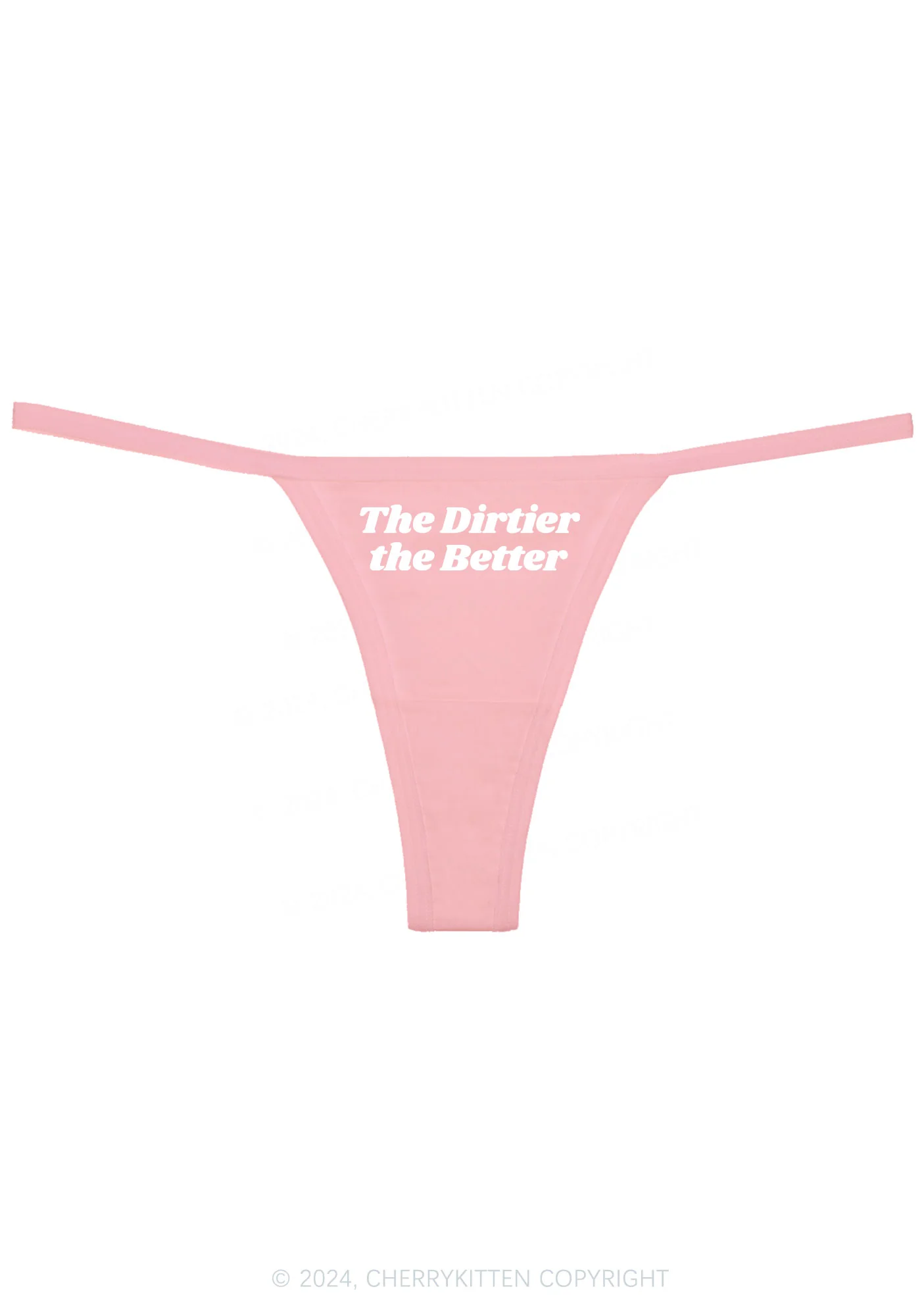 The Dirtier The Better Y2K Flat String Thong Cherrykitten - Image 5