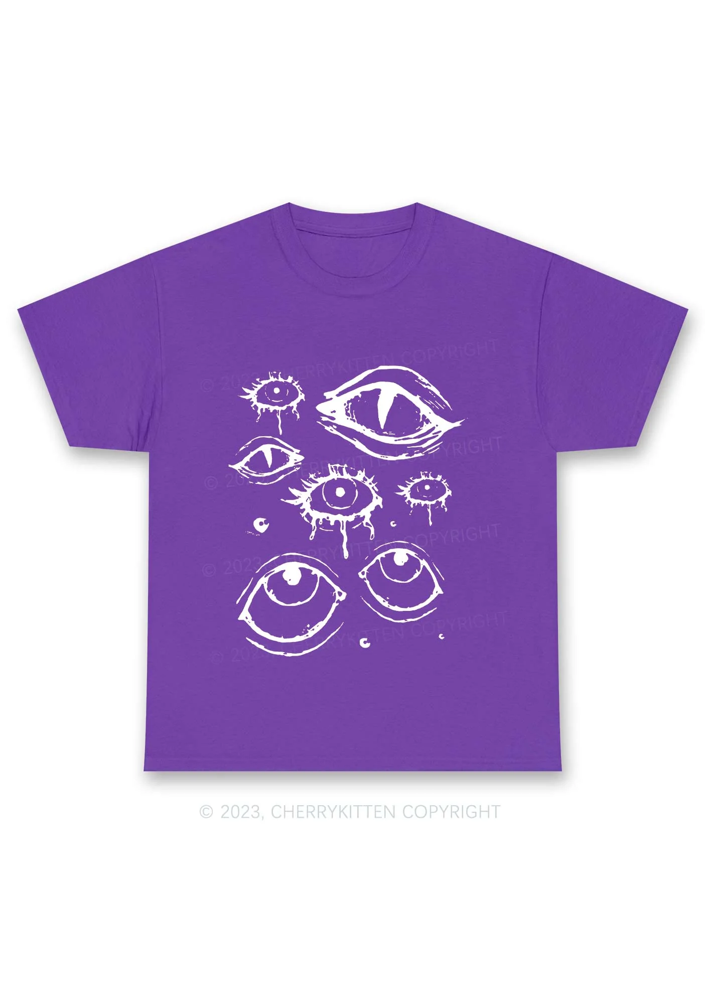 The Eyes Chunky Shirt Cherrykitten - Image 2