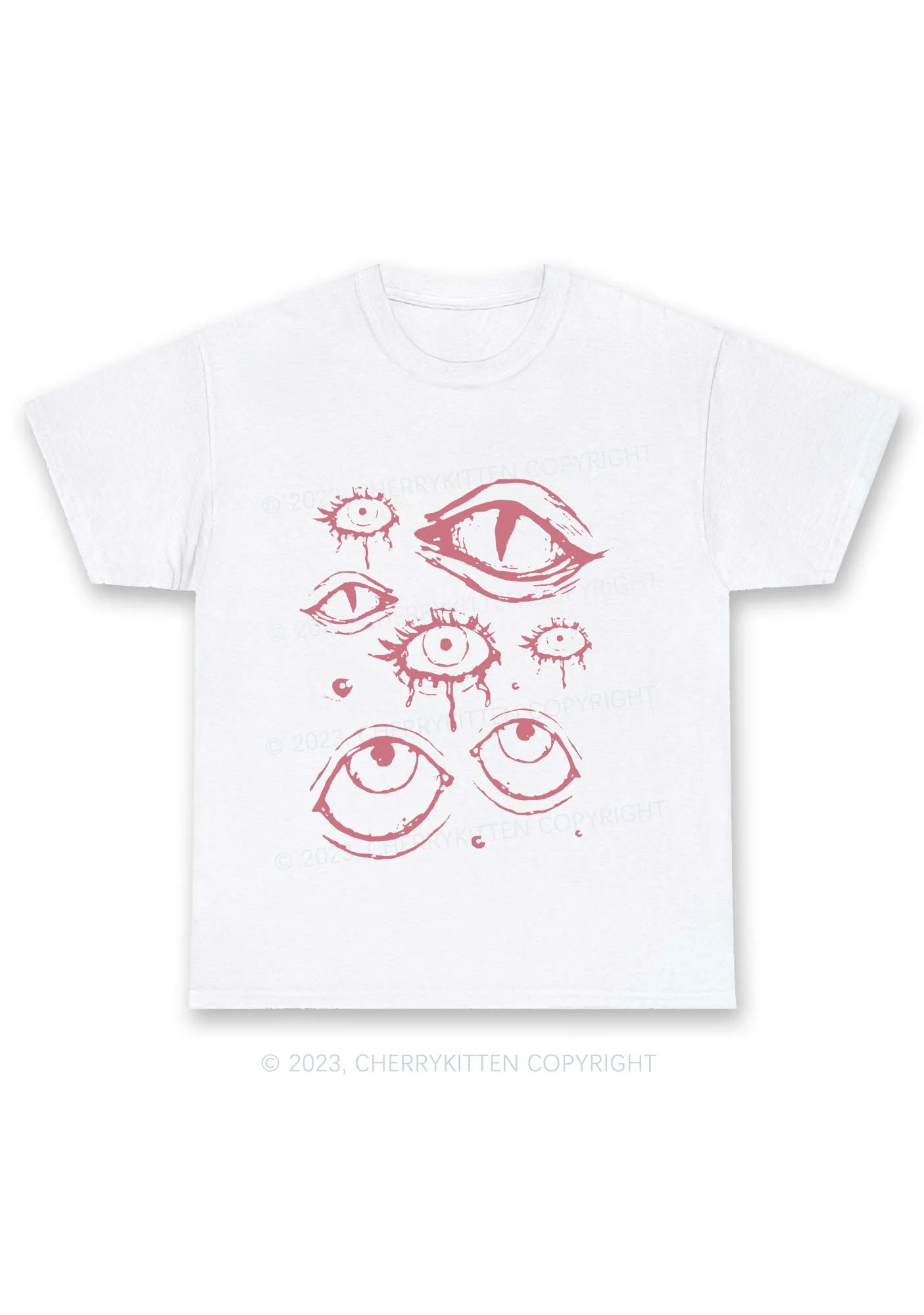 The Eyes Chunky Shirt Cherrykitten - Image 3