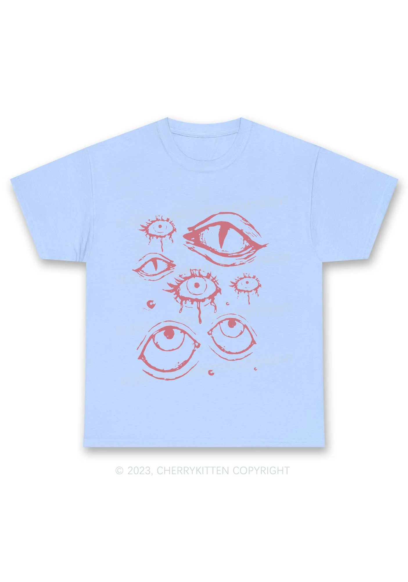 The Eyes Chunky Shirt Cherrykitten - Image 7