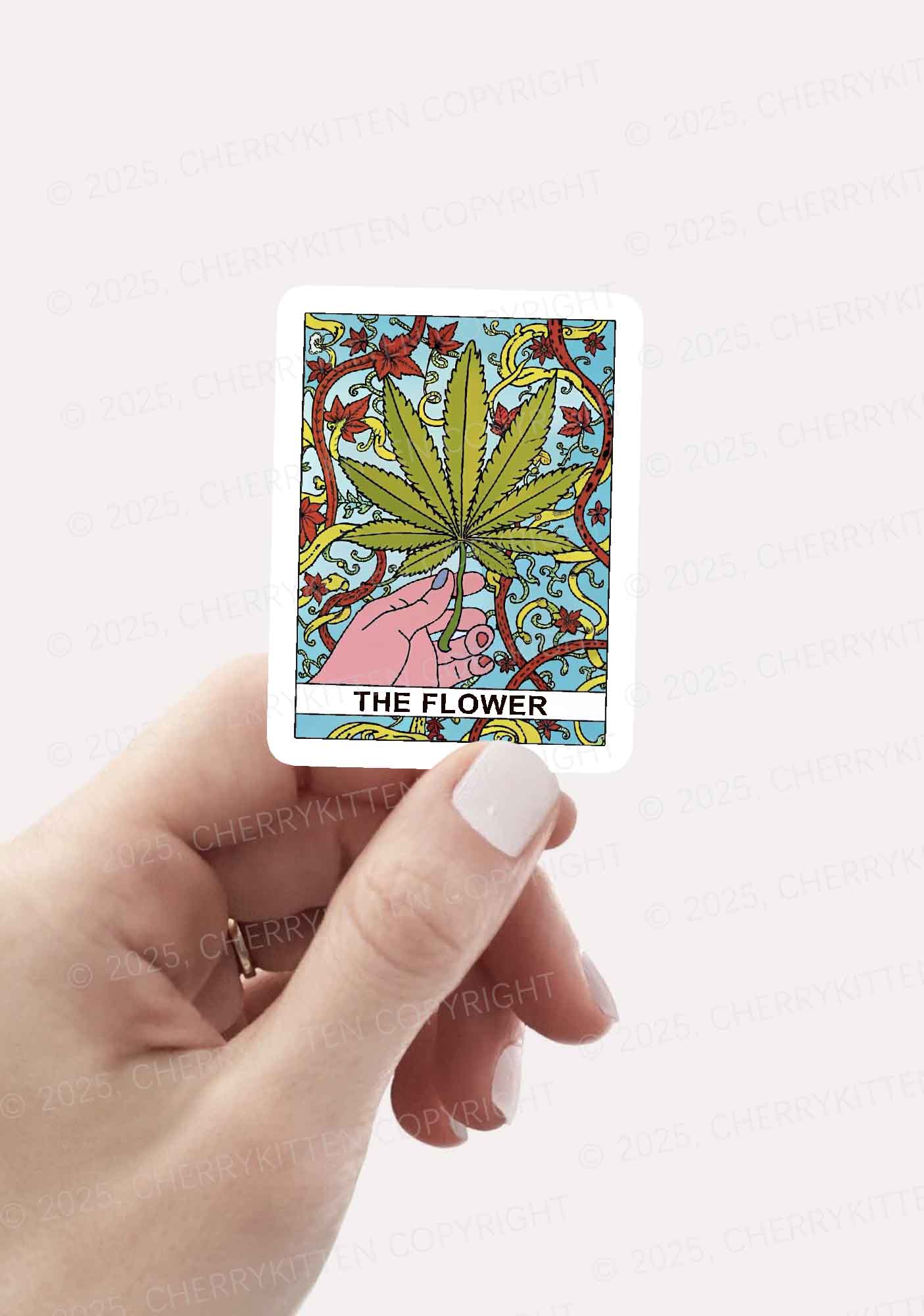 The Flower 1Pc Y2K Sticker Cherrykitten - Image 2