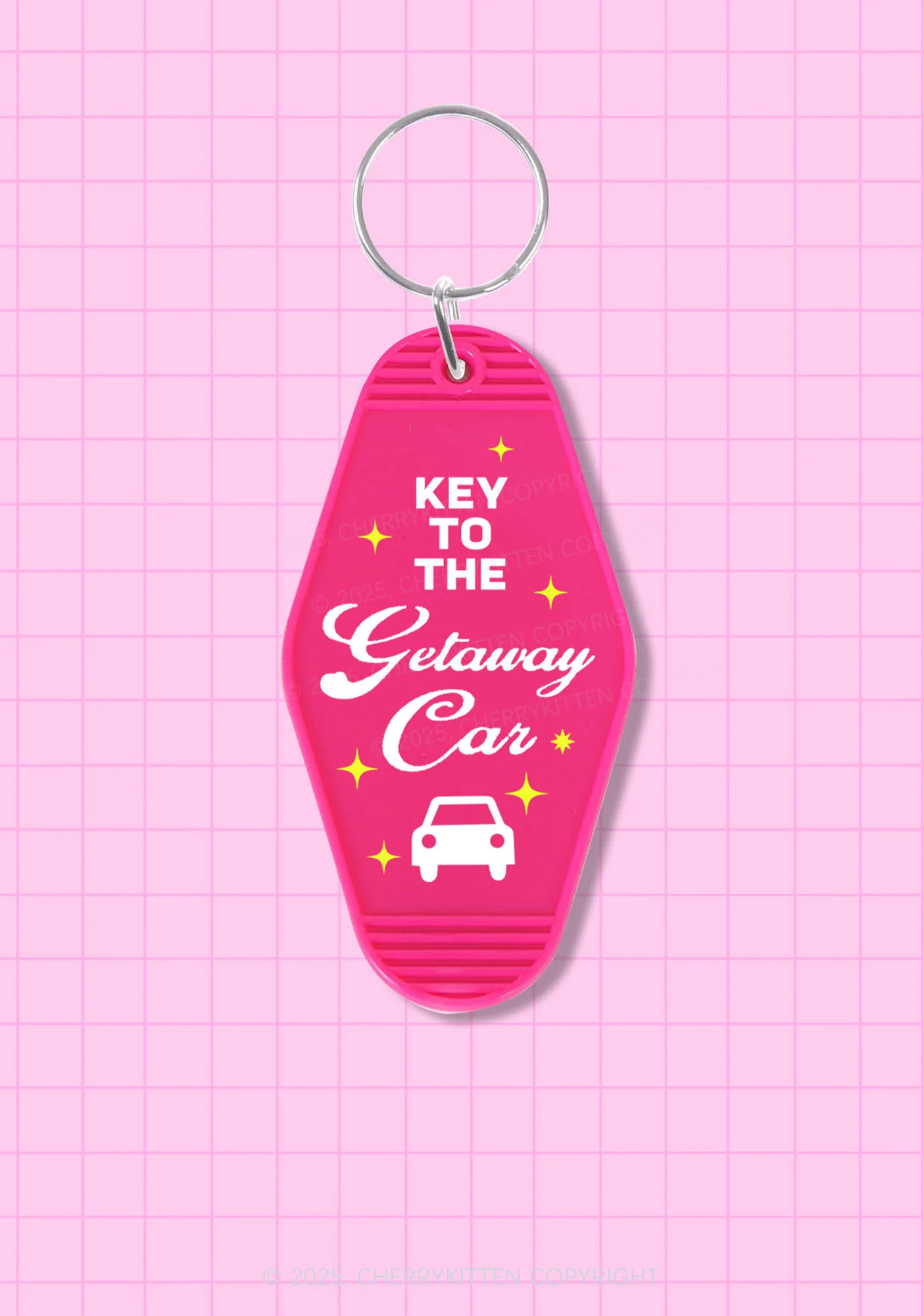 The Getaway Car 1Pc Y2K Hotel Keychain Cherrykitten - Image 8