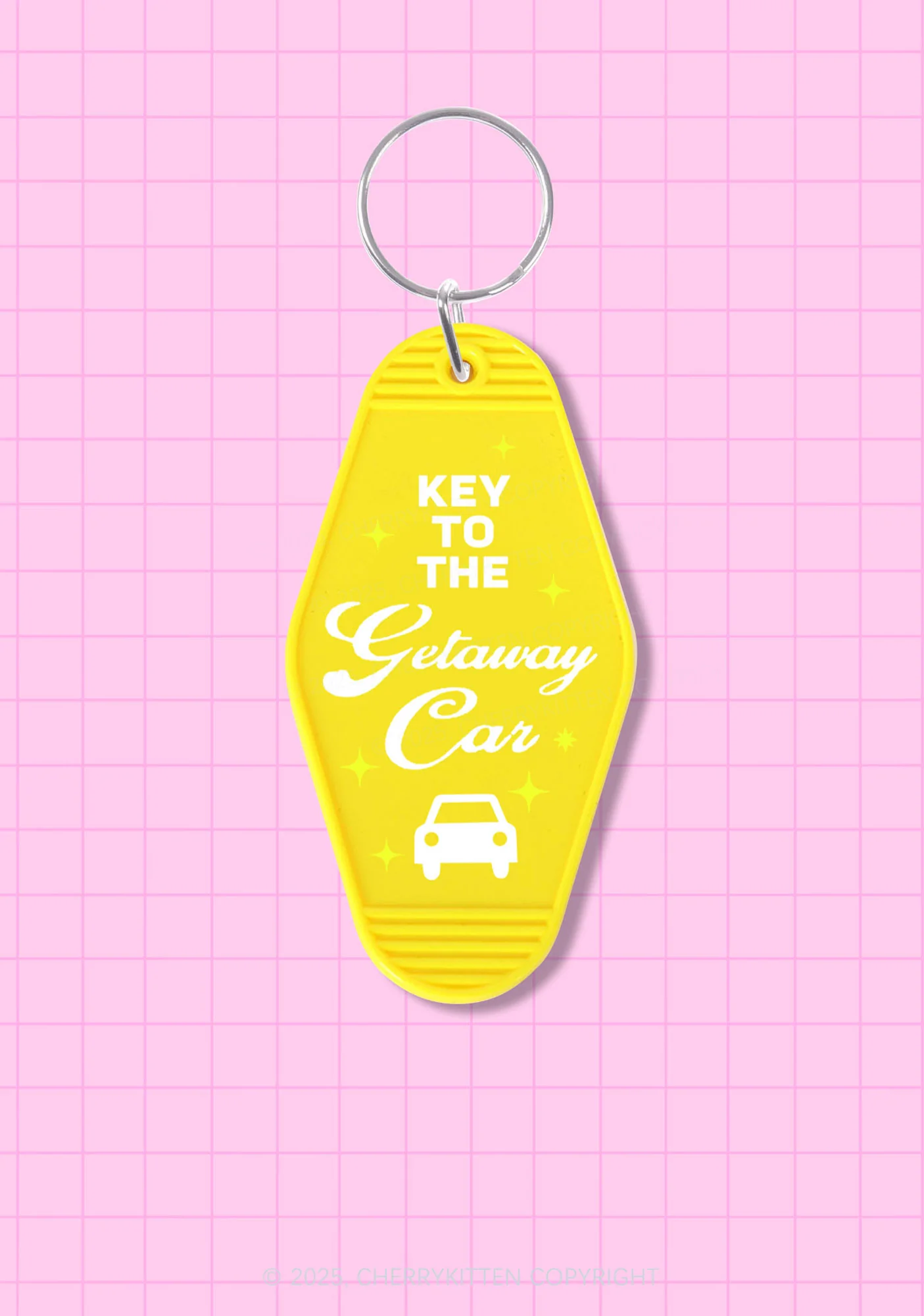 The Getaway Car 1Pc Y2K Hotel Keychain Cherrykitten - Image 9