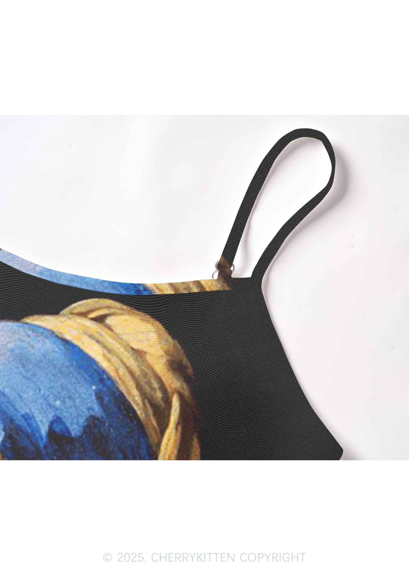 The Lady Cat Y2K Mesh Cami Tank Cherrykitten - Image 5