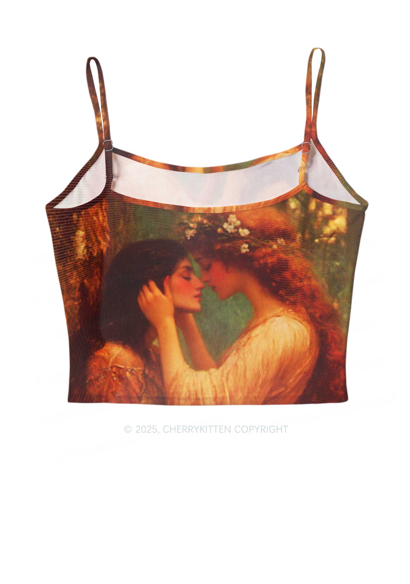 The Lesbians Pride Y2K Mesh Cami Tank Cherrykitten - Image 3