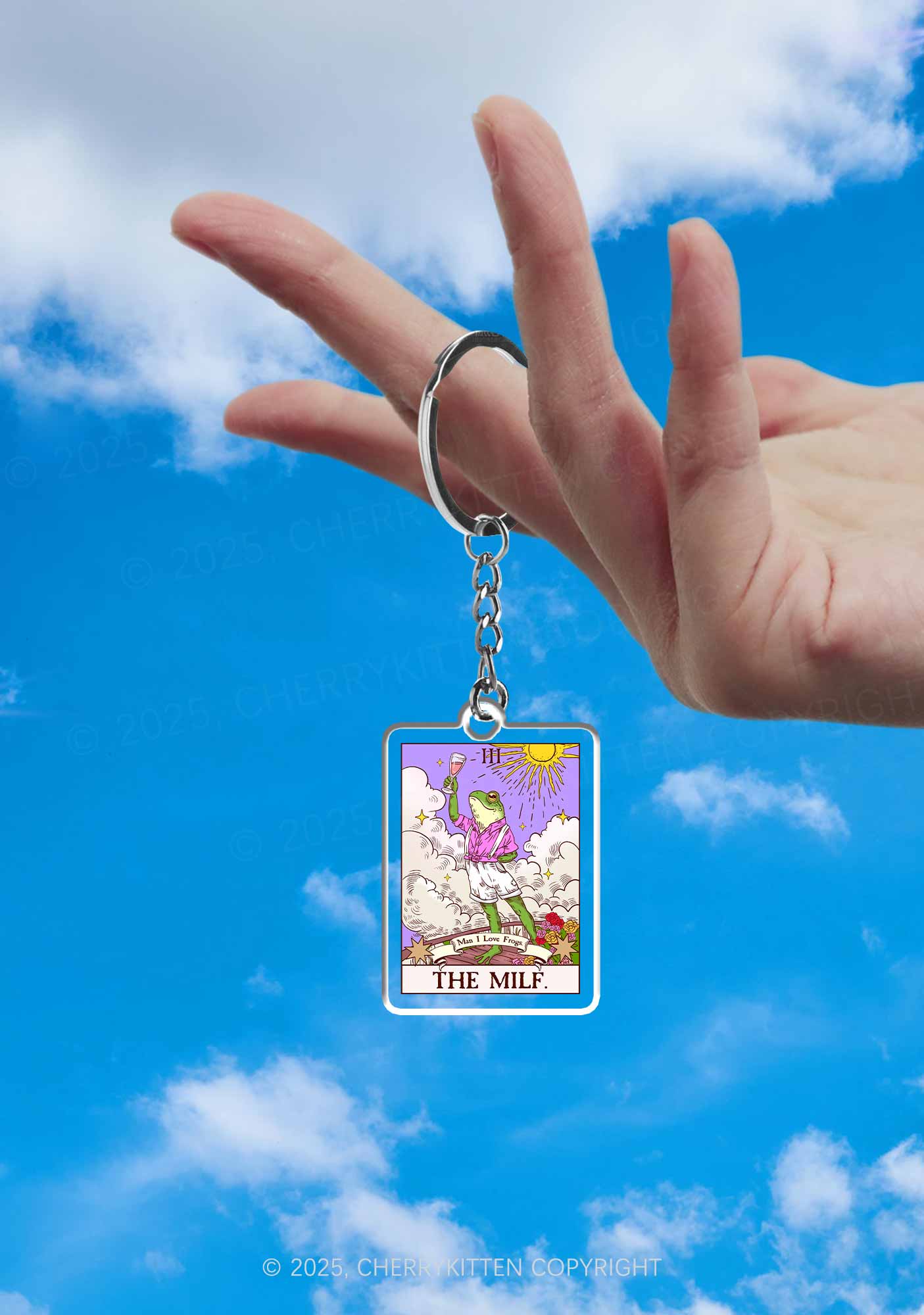 The Mxxf Frog 1Pc Y2K Keychain Cherrykitten - Image 2