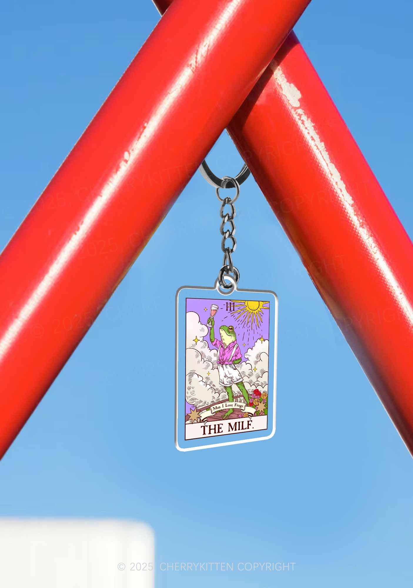 The Mxxf Frog 1Pc Y2K Keychain Cherrykitten - Image 3