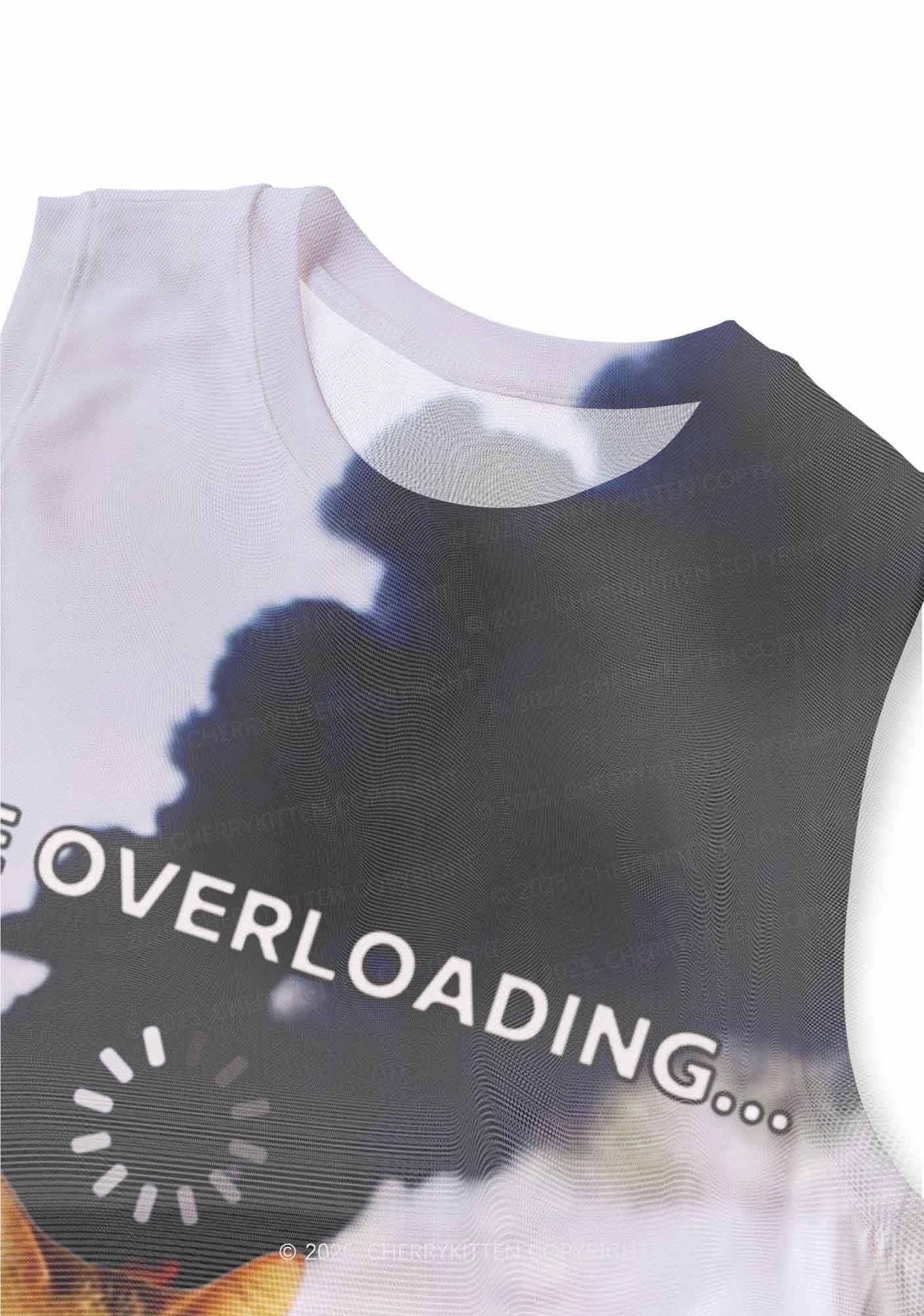 The Overloading Cat Y2K Mesh Muscle Tank Cherrykitten - Image 3