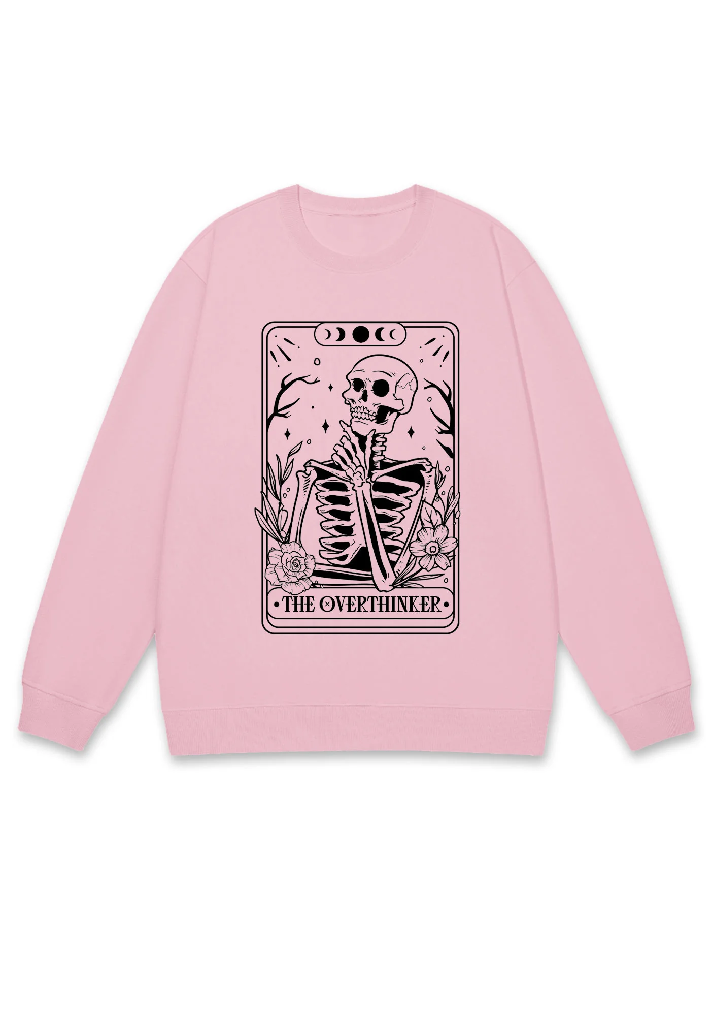 The Overthinker Skeleton Y2K Sweatshirt - Image 5