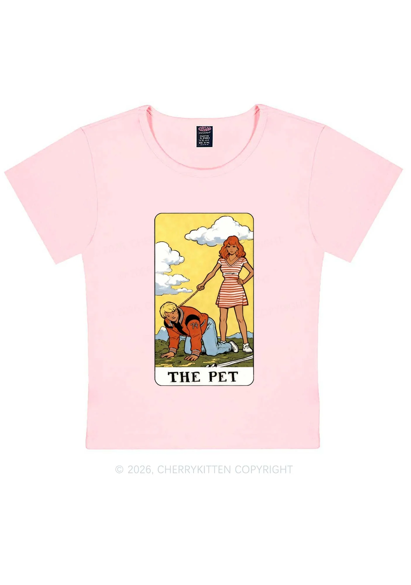 The Pet Y2K Baby Tee Cherrykitten - Image 11