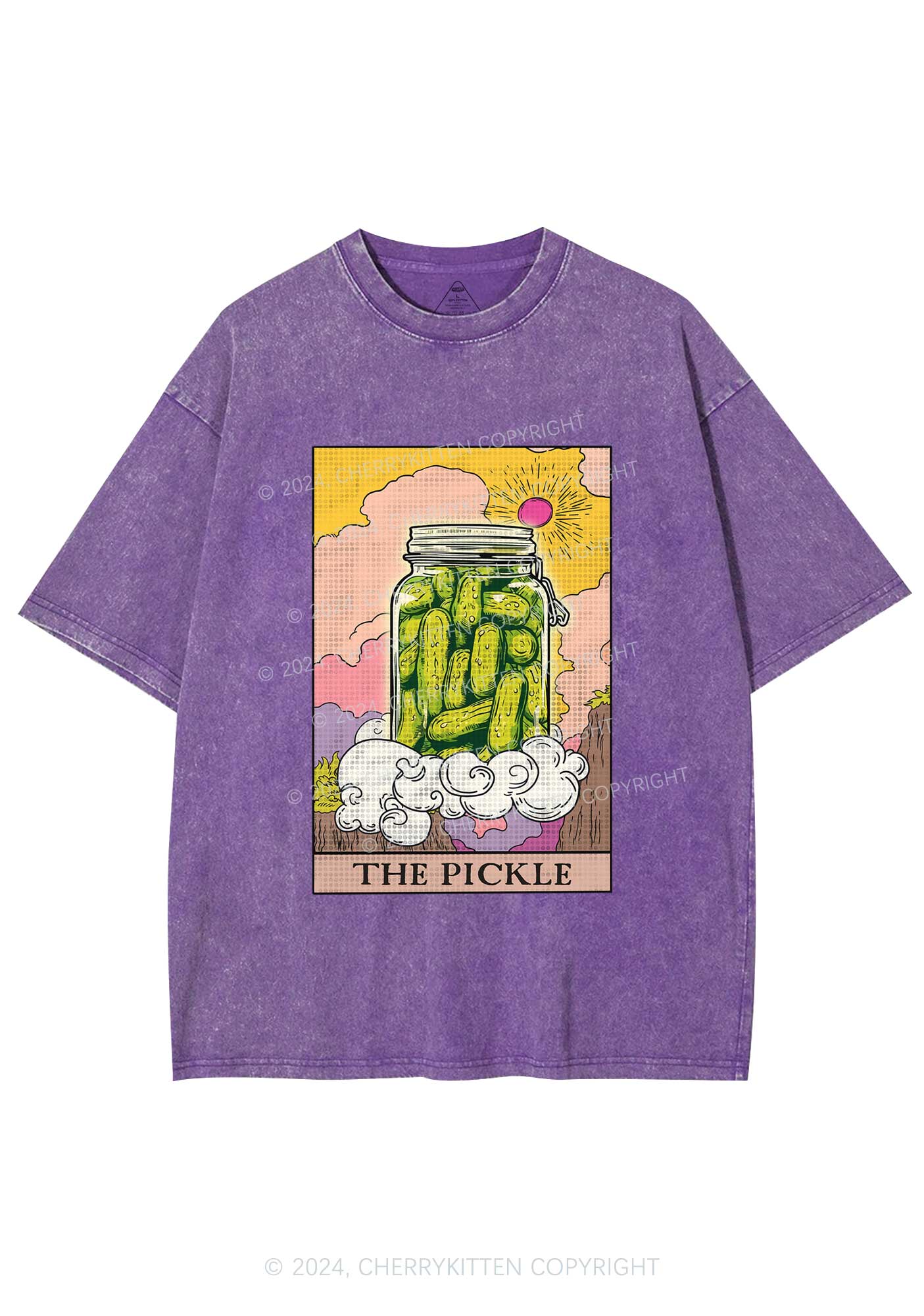 The Pickle Y2K Washed Tee Cherrykitten - Image 5