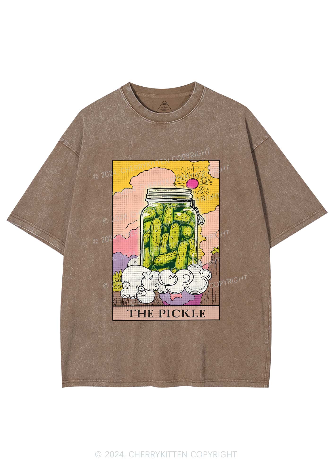 The Pickle Y2K Washed Tee Cherrykitten - Image 7